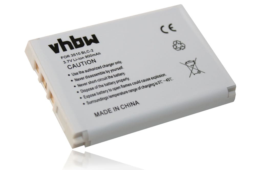 Akku als Ersatz für CipherLab BA-80S1A2, KB1B371200005 - 900mAh 3,7V Li-Ion