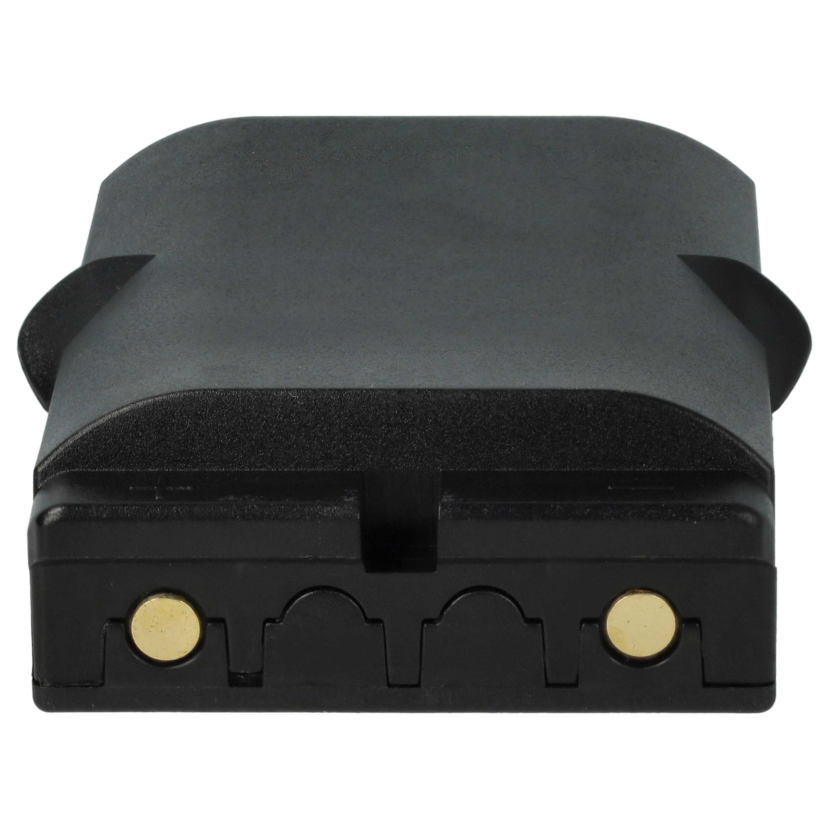 Batterie (2 pièces) remplace Danfoss 2303691, BT06 - 600mAh 7,2V NiMH