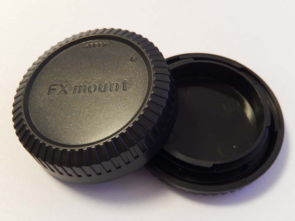 Tapa trasera objetivo y tapa carcasa para cámaras Fujifilm X-E1