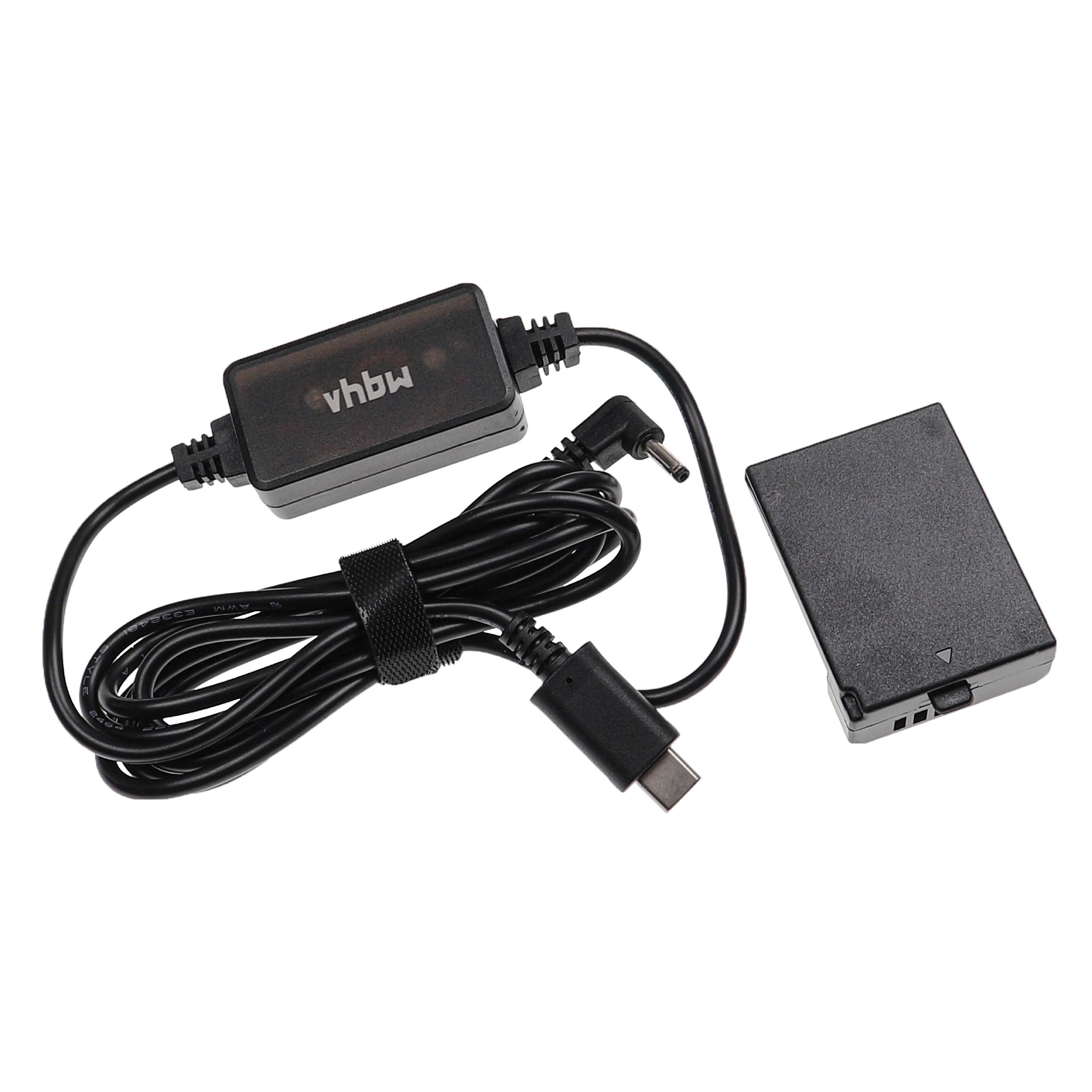 USB Power Supply replaces ACK-E10 for Camera + DC Coupler as Canon - 2 m, 8.4 V 3.0 A