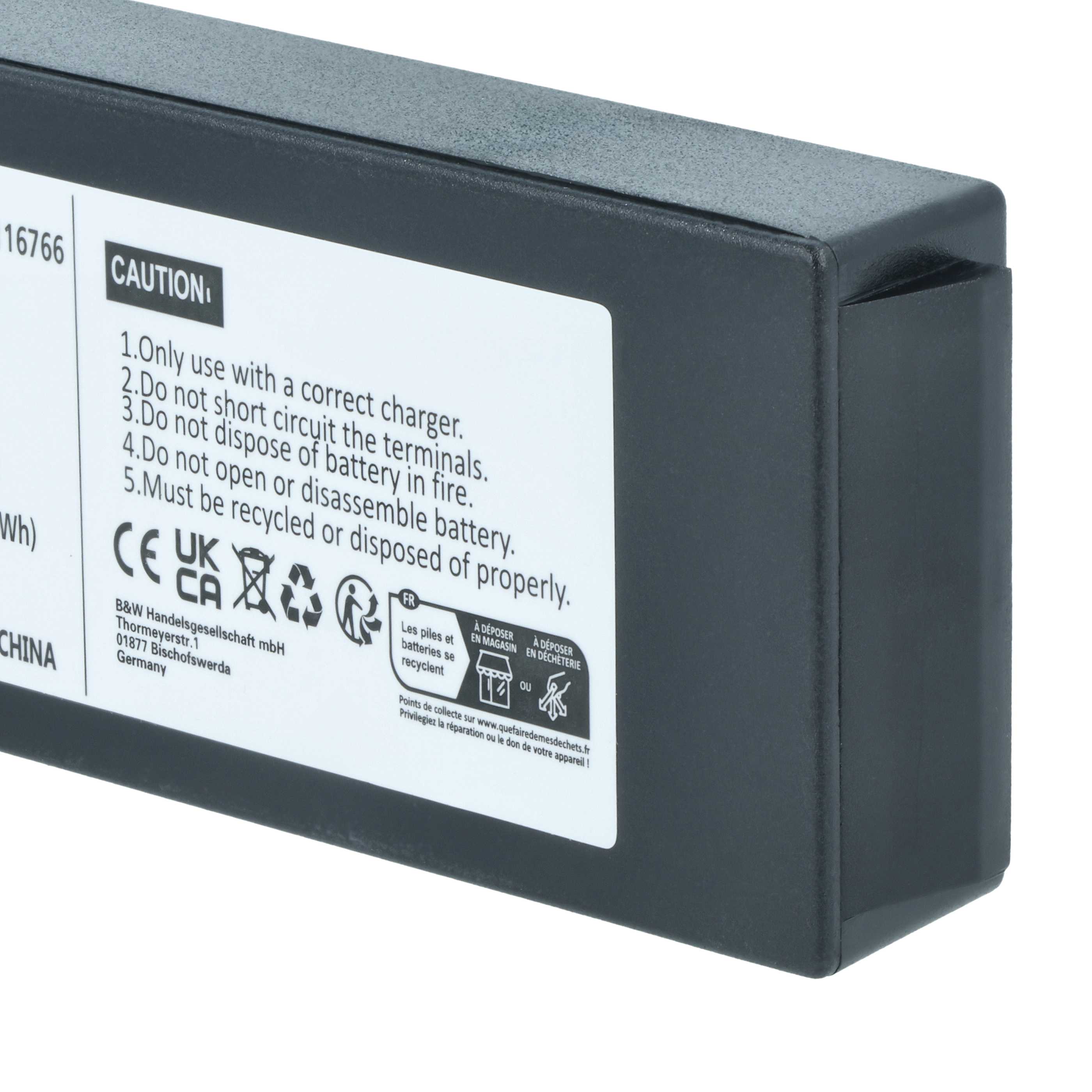 Batería reemplaza Danfoss 2305271, BT24IK sistema control - 2000mAh 4,8V NiMH