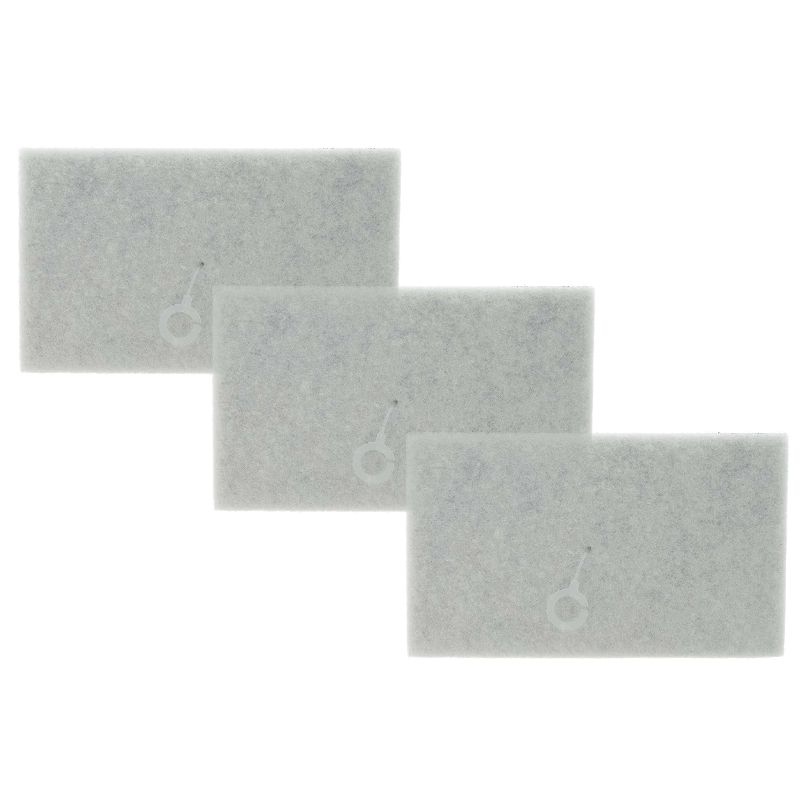 3x exhaust filter replaces Philips CP1102/01, 300004479401 for Philips Vacuum Cleaner