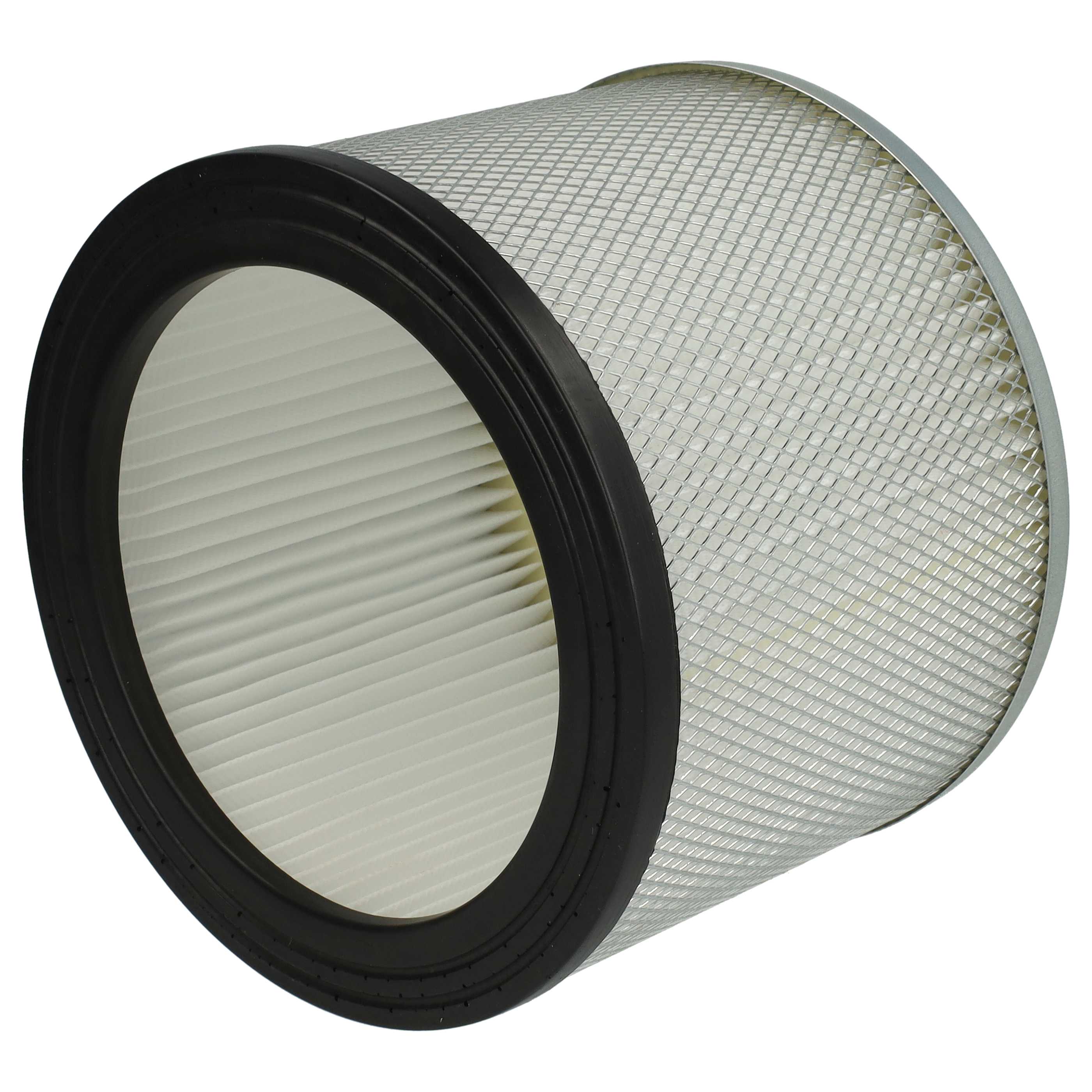 4x Filtercartridge filter replaces ROWI 212010019 for Rowi Chimney Sweep Vacuum, white / silver