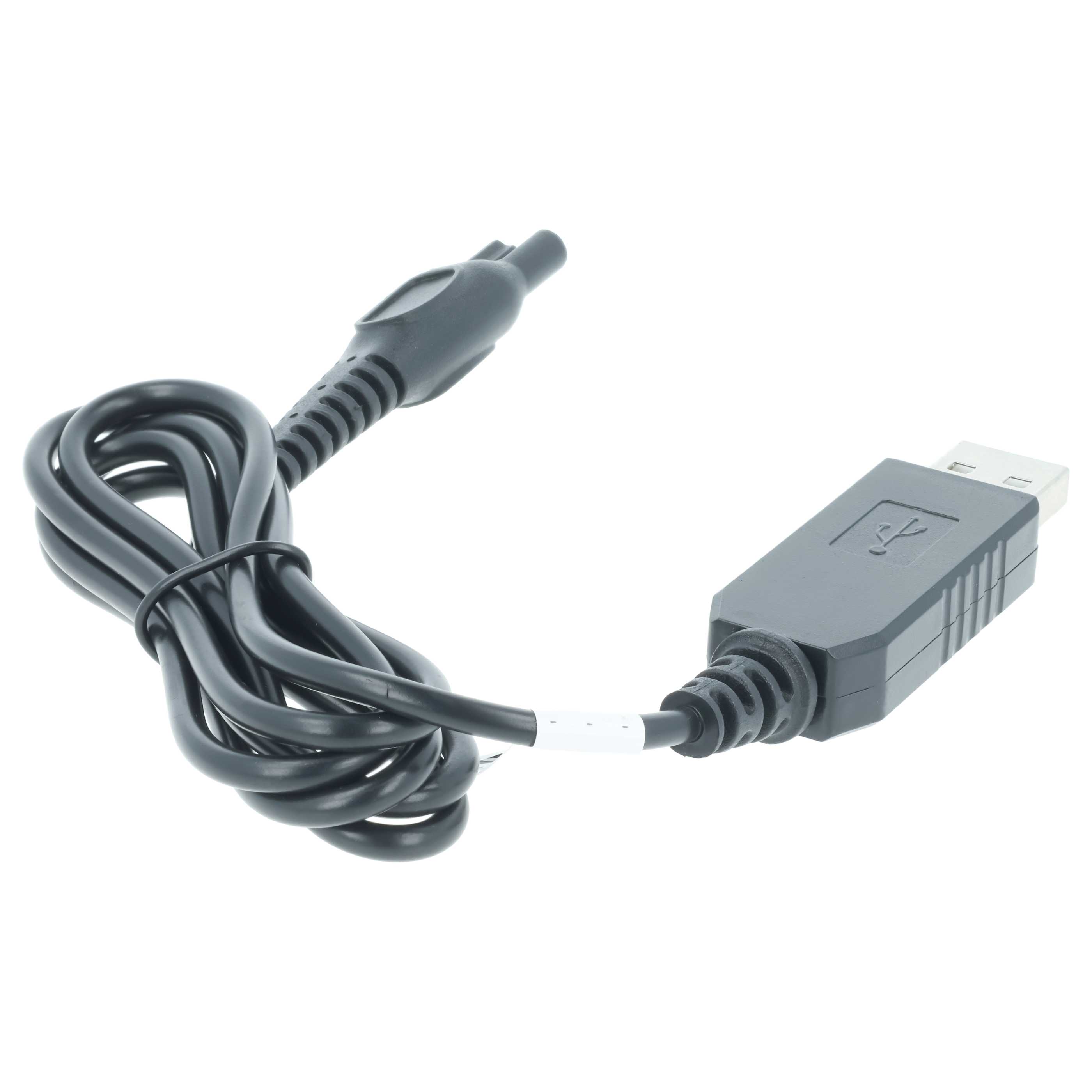 Cable de carga USB para afeitadoras Philips HS8020 - 100 cm