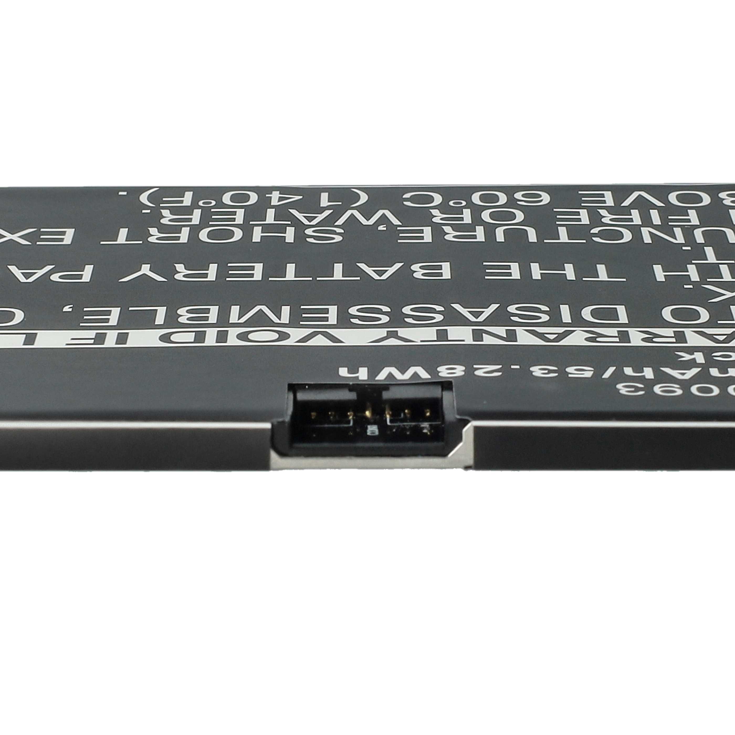 Akumulator do laptopa zamiennik Lenovo L10M4P12, 121500093 - 3600 mAh 14,8 V LiPo, czarny