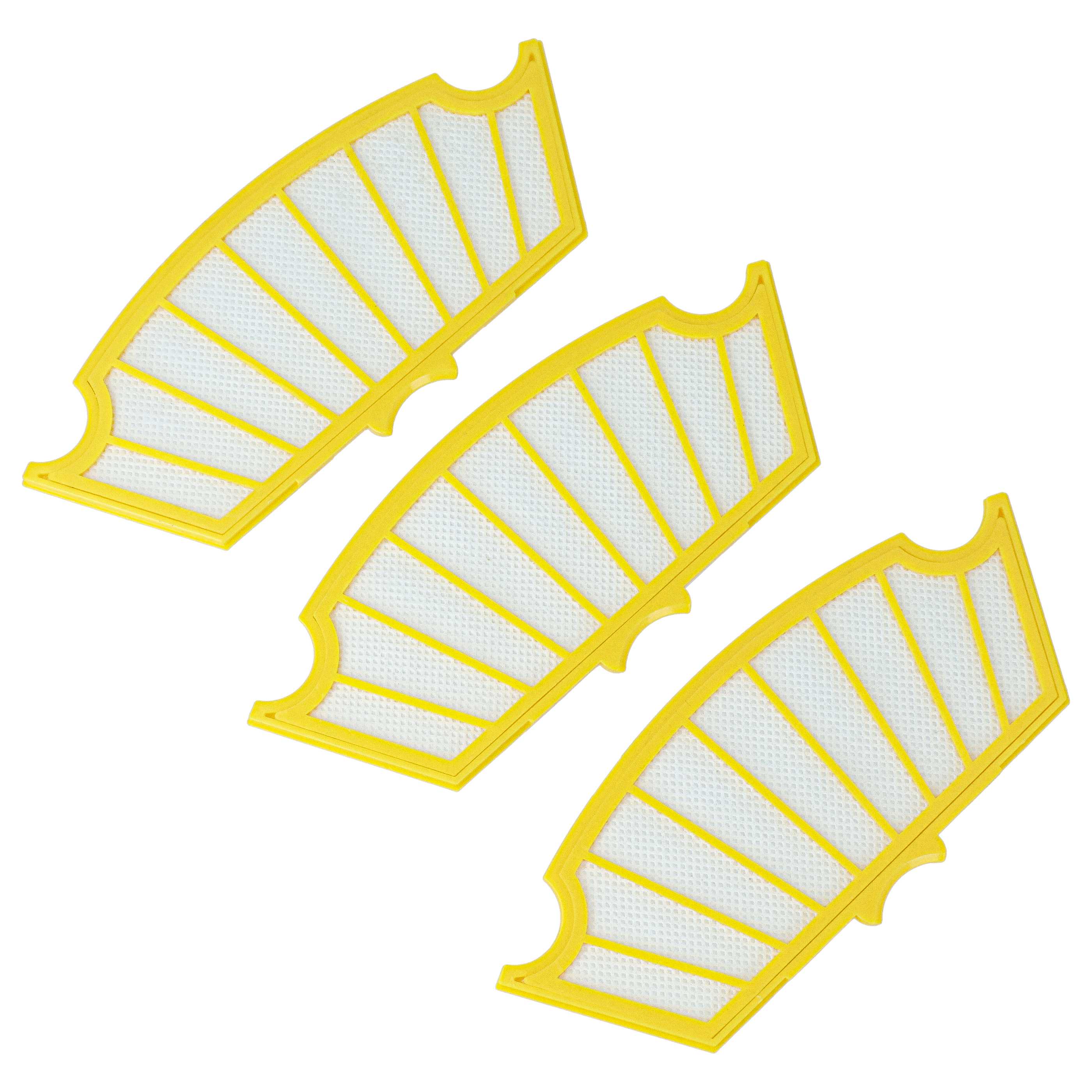 3x Filtres pour robot aspirateur iRobot Roomba 866, 886, 900, 980