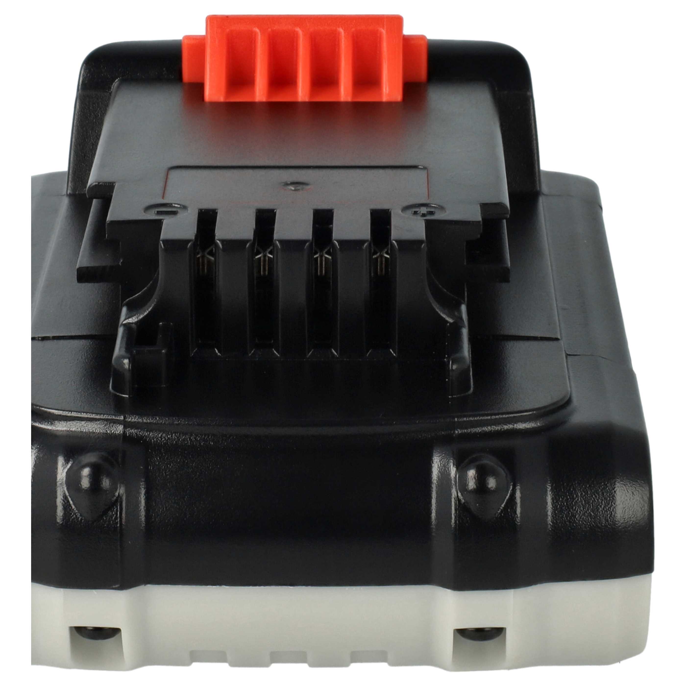 2x Battery replaces Black & Decker LB018-OPE, A1518L Electric Power Tool - 2000 mAh, 18 V, Li-Ion