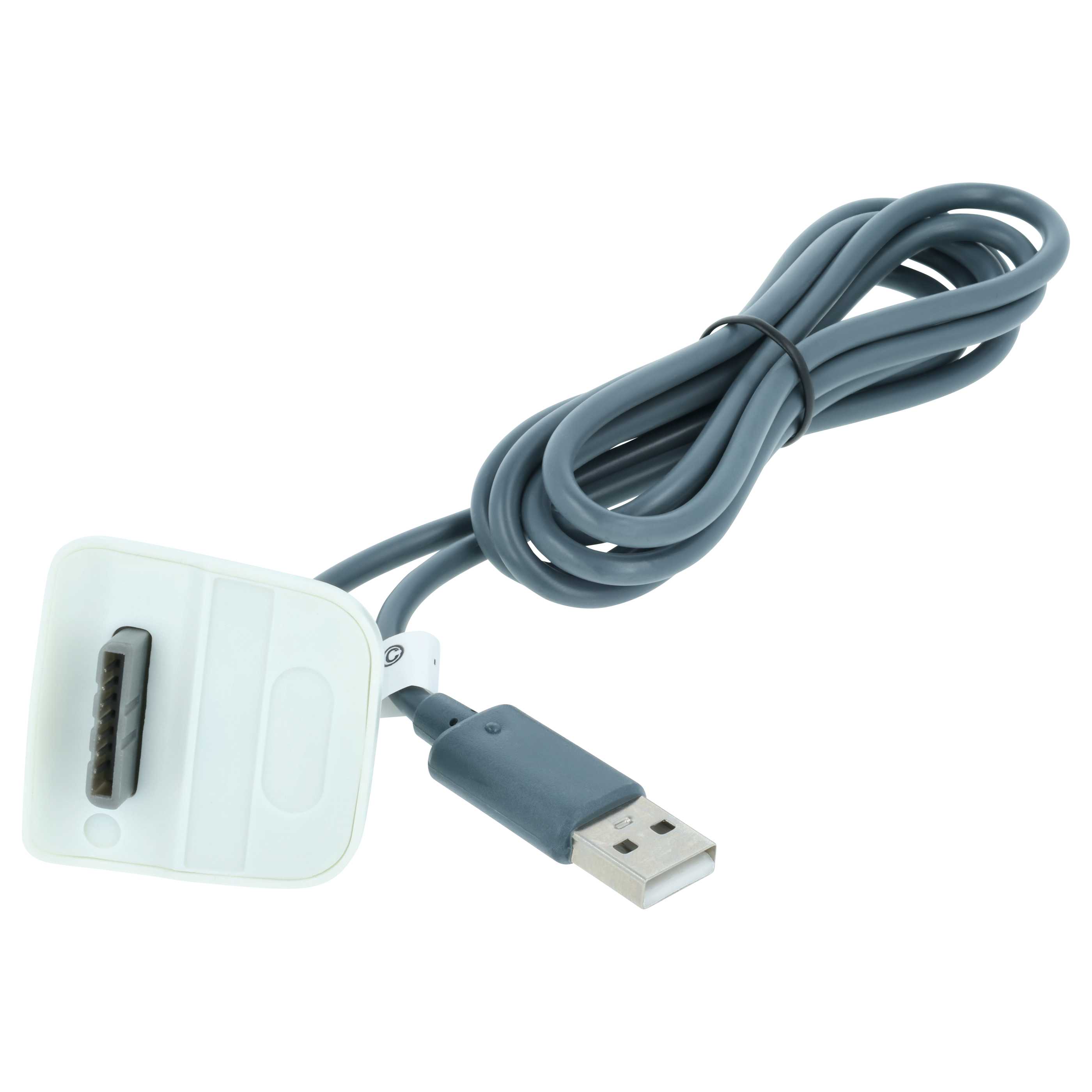 Cavo di ricarica USB per controller per console di gioco Microsoft Xbox 360 - 1,4 m grigio