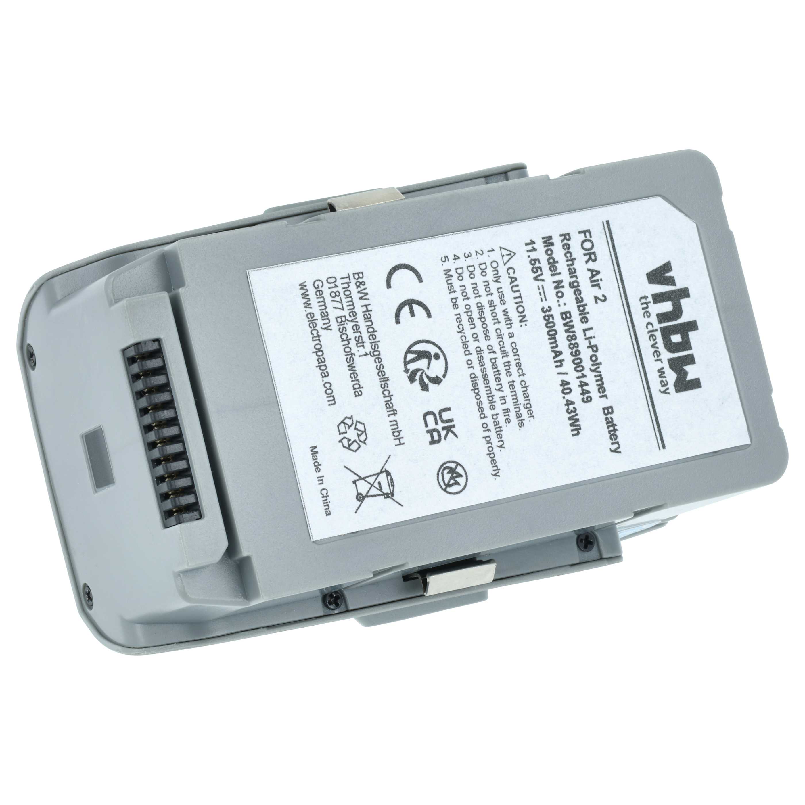 Drohnen-Akku als Ersatz für DJI PB2, CP.MA.00000268.01 für DJI - 3500mAh 11,55V Li-Polymer