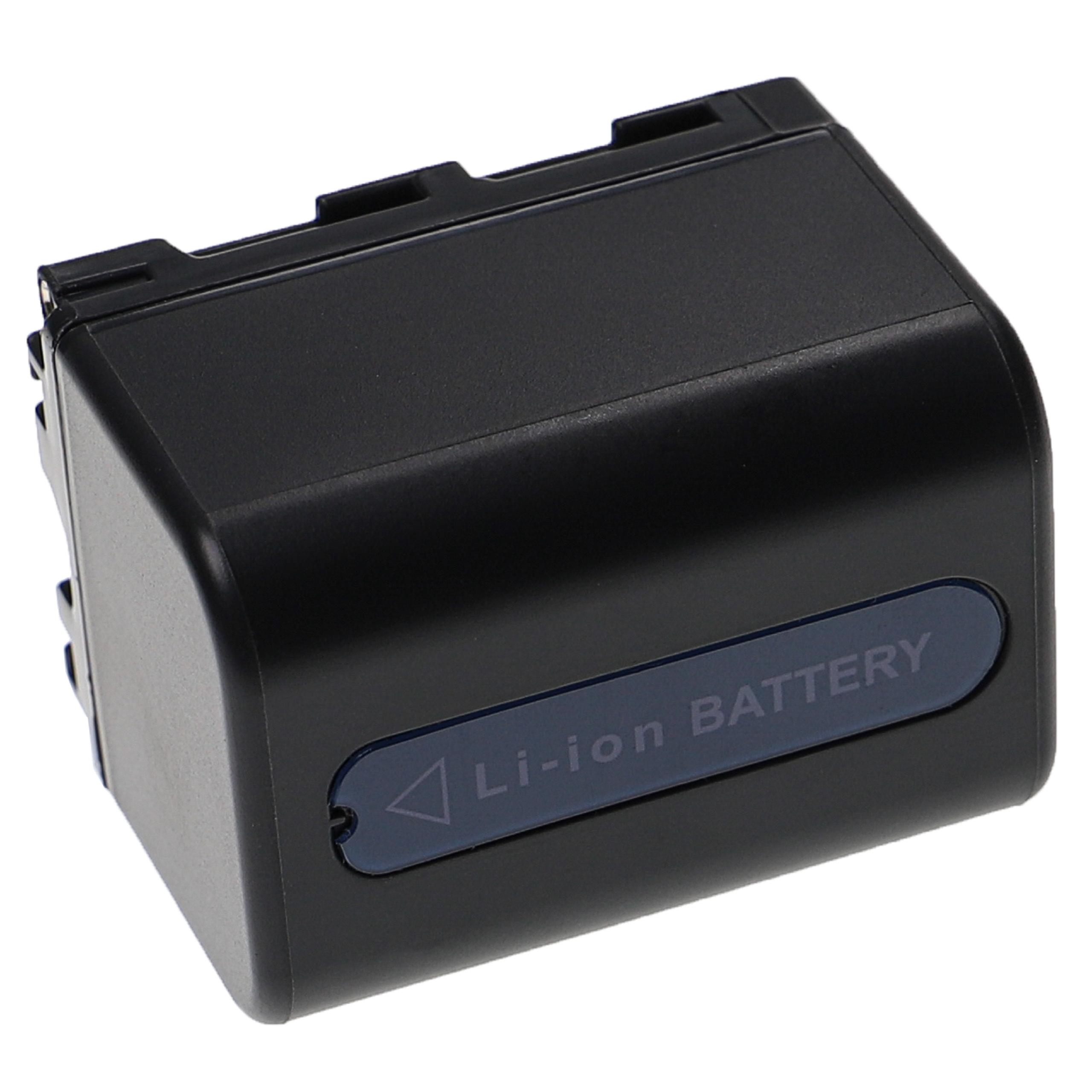 Batteria sostituisce Sony NP-FM55H, NP-FM70, NP-FM50, NP-FM30 per fotocamera Trotec - 3200mAh 7,4V Li-Ion