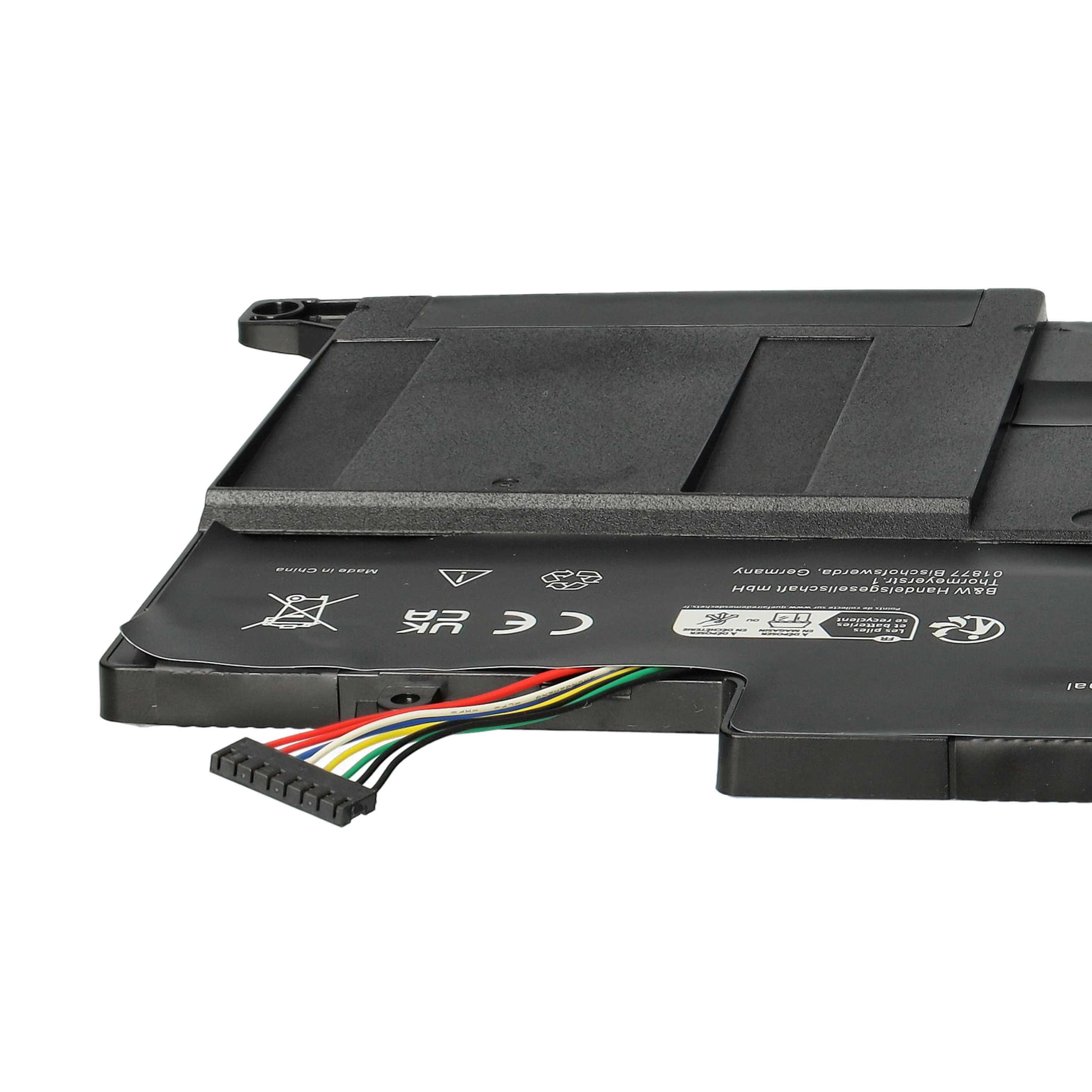 Notebook Battery Replacement for Asus C22-UX31 - 6800 mAh 7.4 V Li-polymer, black