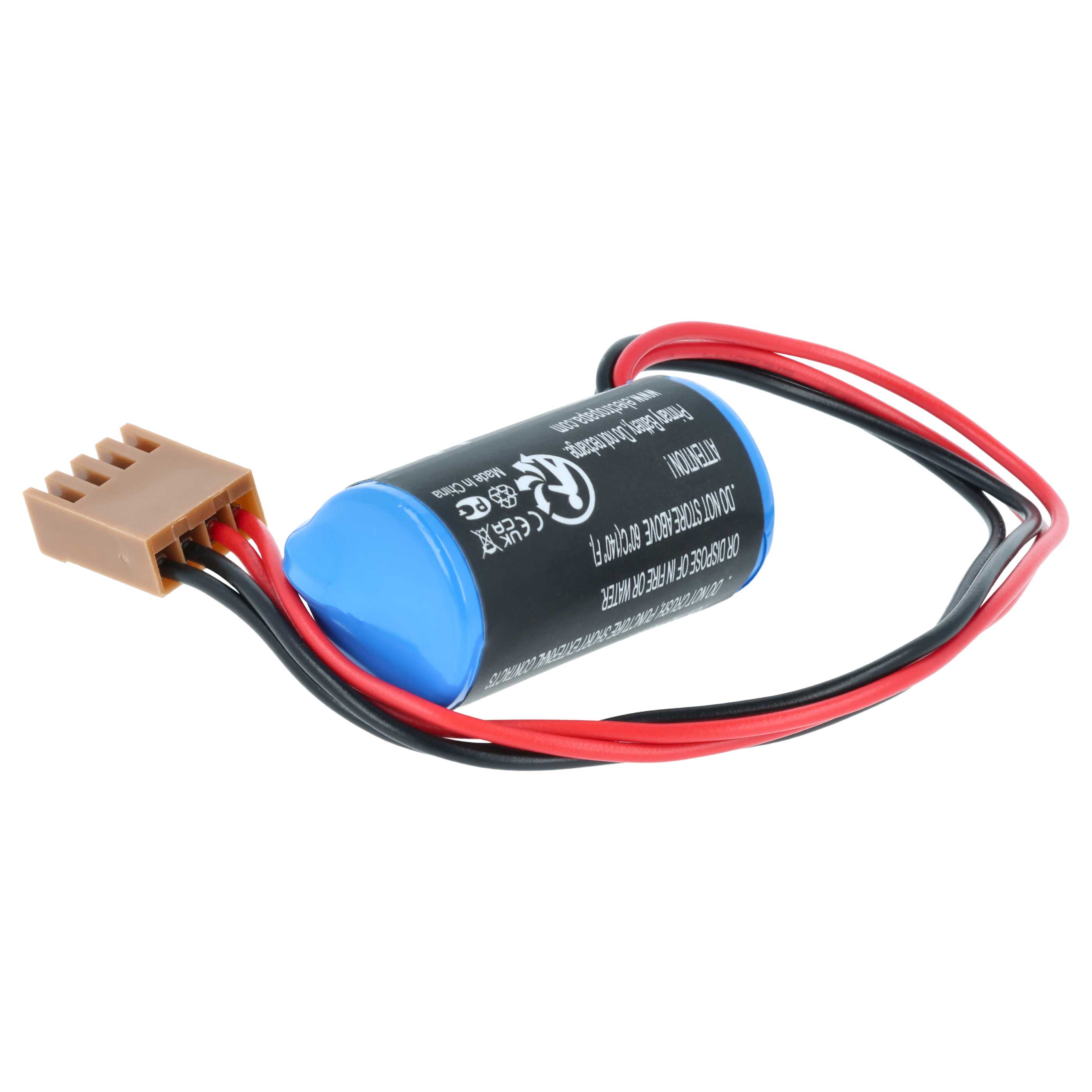 Bateria do PLC programowalnego sterownika zamiennik Omron C500-BAT08, 3G2A9-BAT08 - 1700 mAh 3,6 V Li-SOCl2
