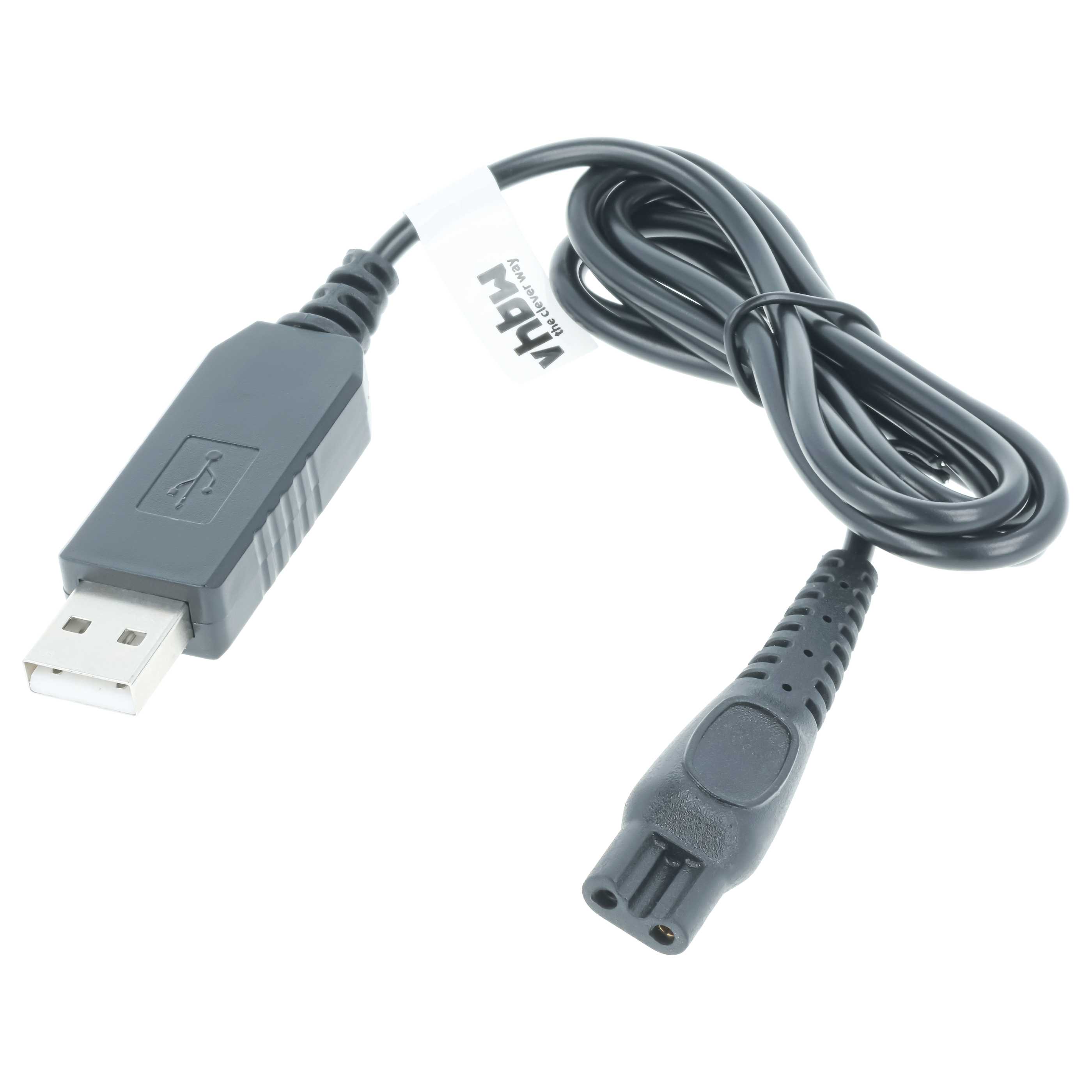 Cable de carga USB para afeitadoras Philips HS8020 - 100 cm