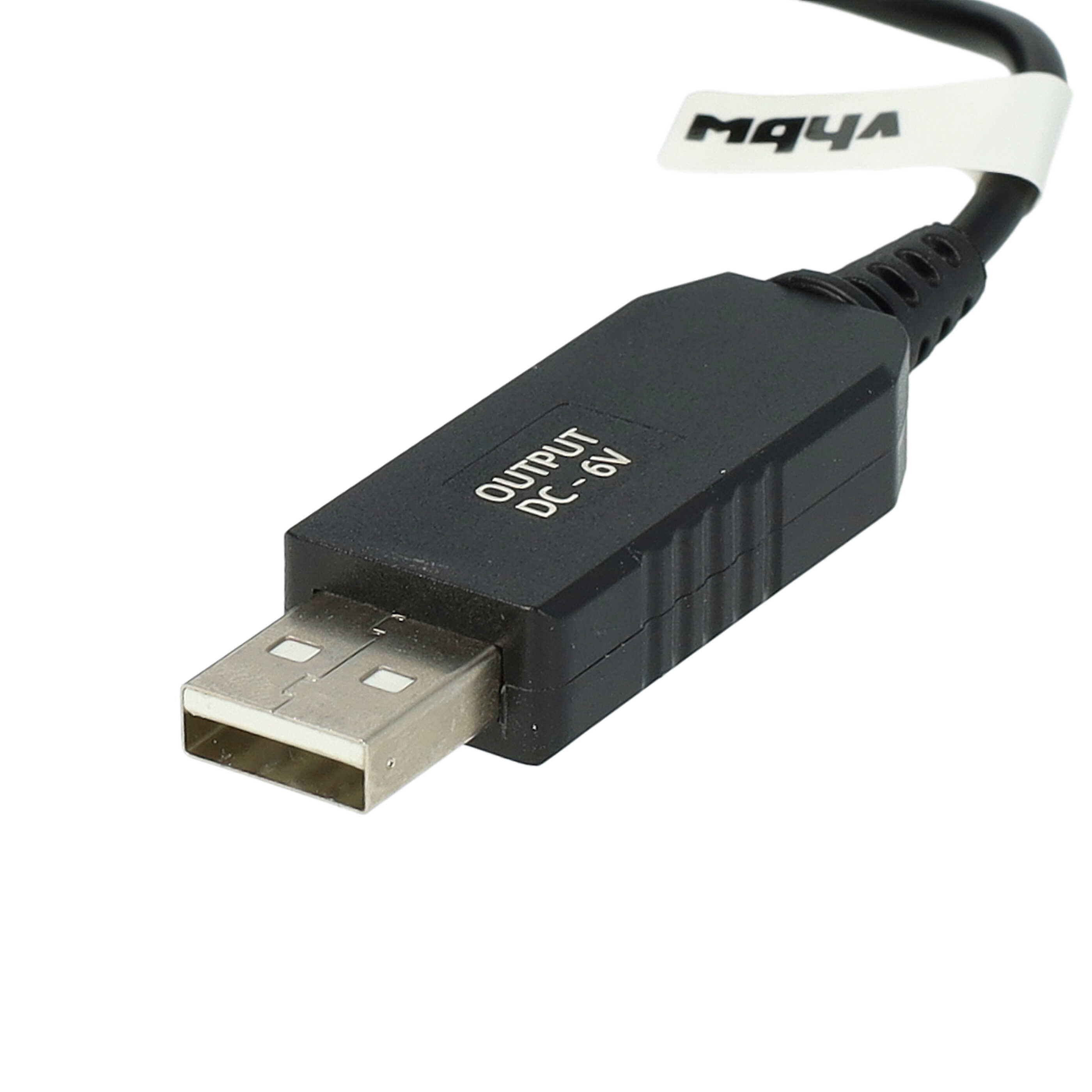 Câble de charge USB remplace Braun 491-5691, 81615618, 8161561, 81747675 pour rasoir Braun – 120 cm