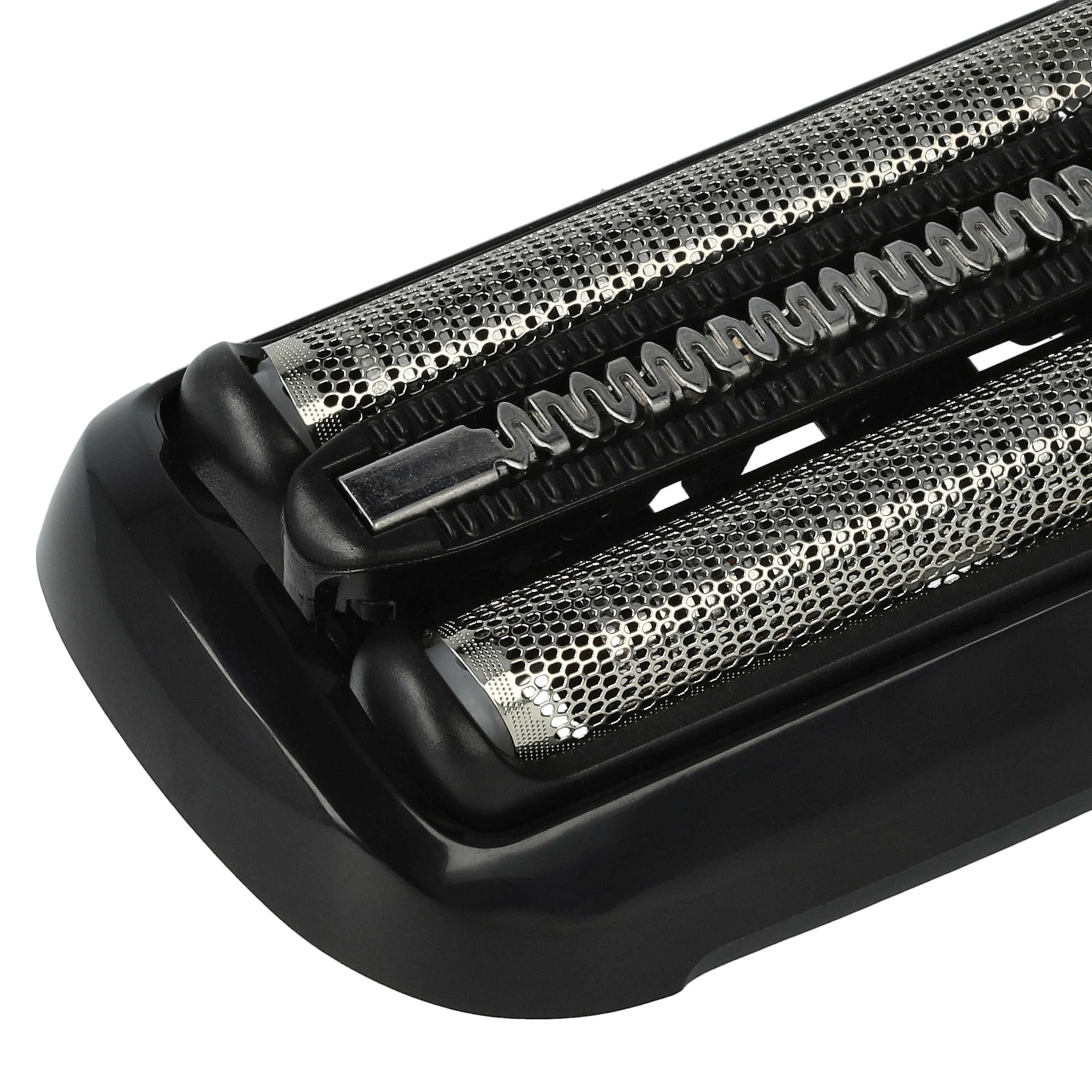Cabezal reemplaza Braun 81746550, 53B para afeitadoras Braun - negro / plata