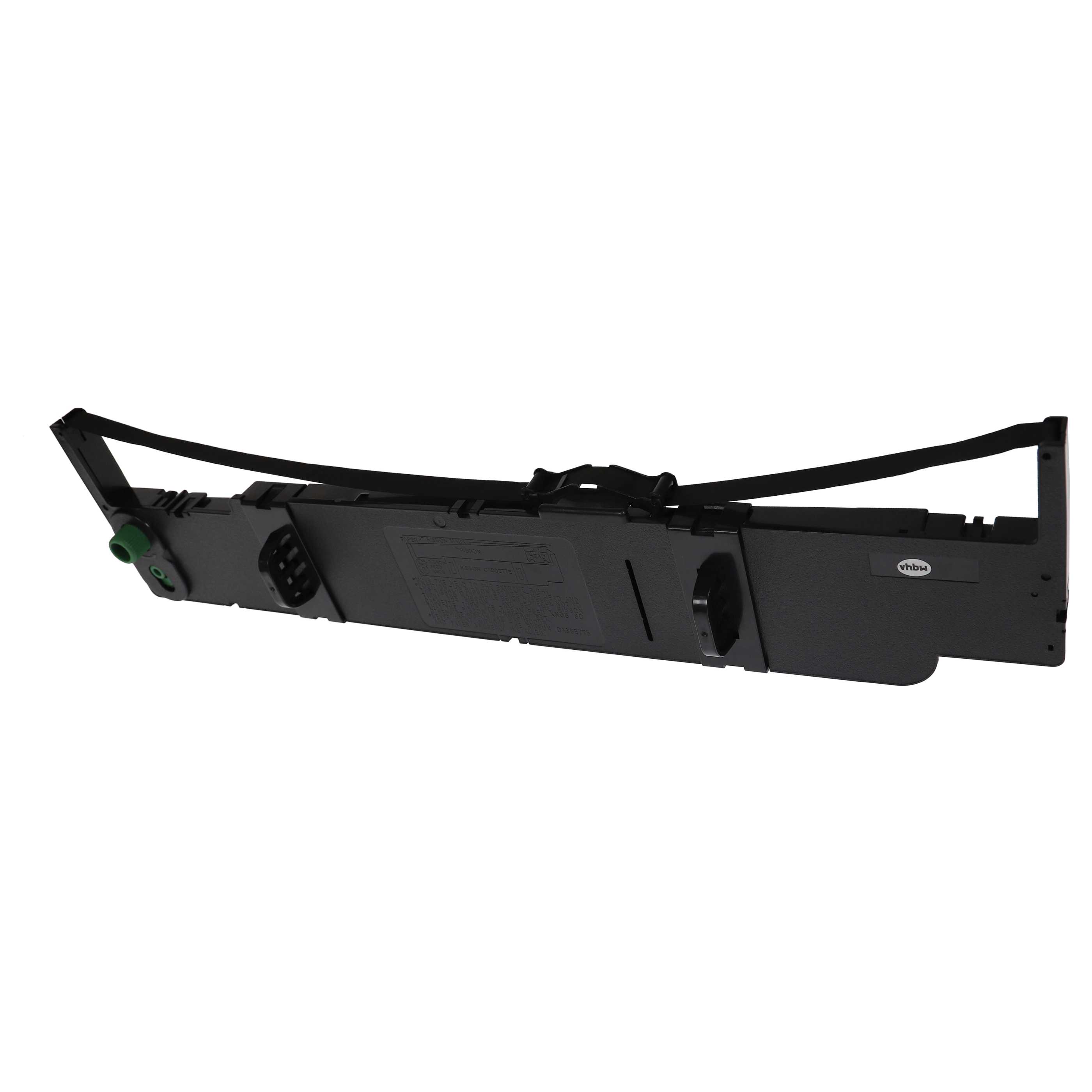 Ink Ribbon replaces 90600M for Dot Matrix, Receipt Printer - Black
