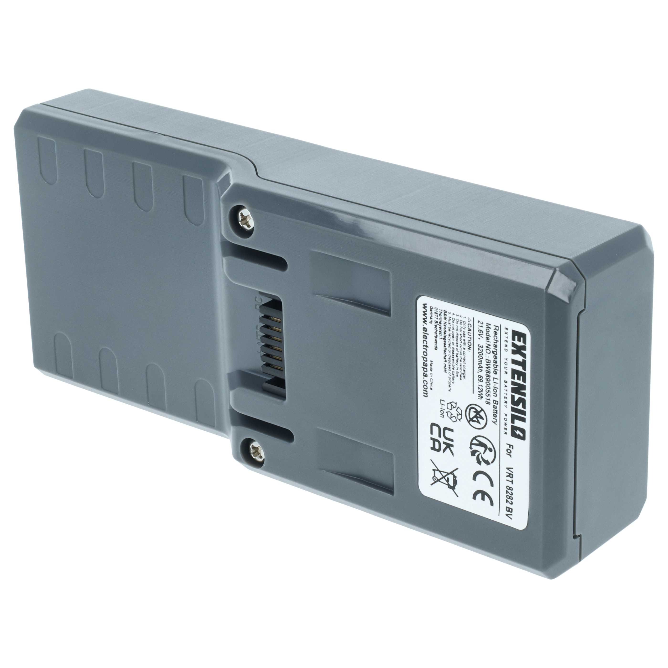 Batteria sostituisce Beko 9178015861 per aspirapolvere - 3,2Ah 21,6V Li-Ion