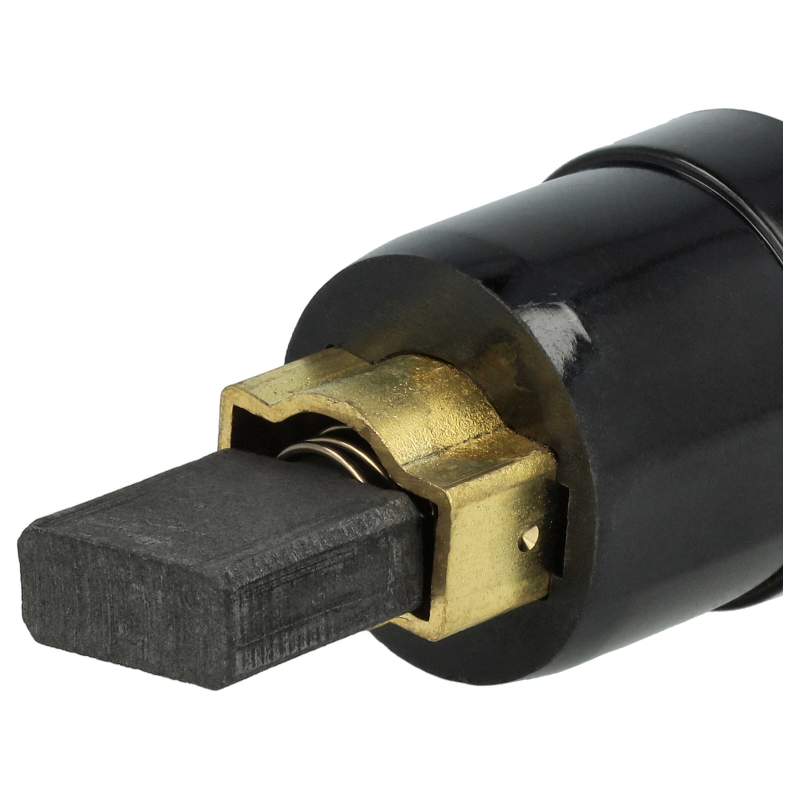 2x Kohlebürste als Ersatz für Rems 4039976120388, 562212R220 für Elektrowerkzeug - 6,3 x 14,2 x 15mm