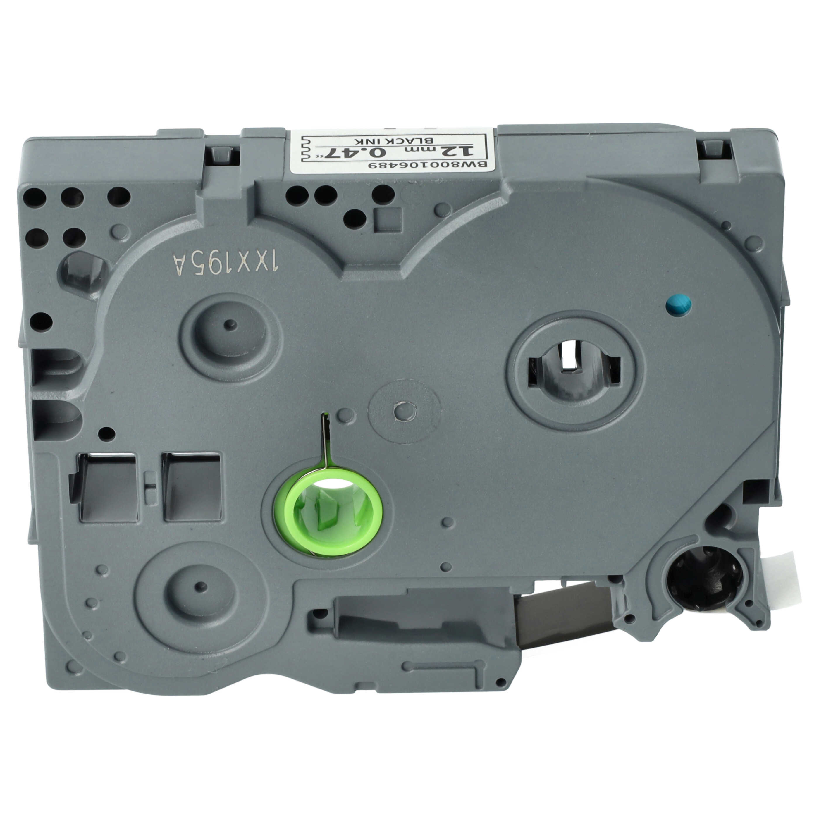 100x Label Tape replaces Brother TZE-231, TZ-231 - 12 mm Black to White
