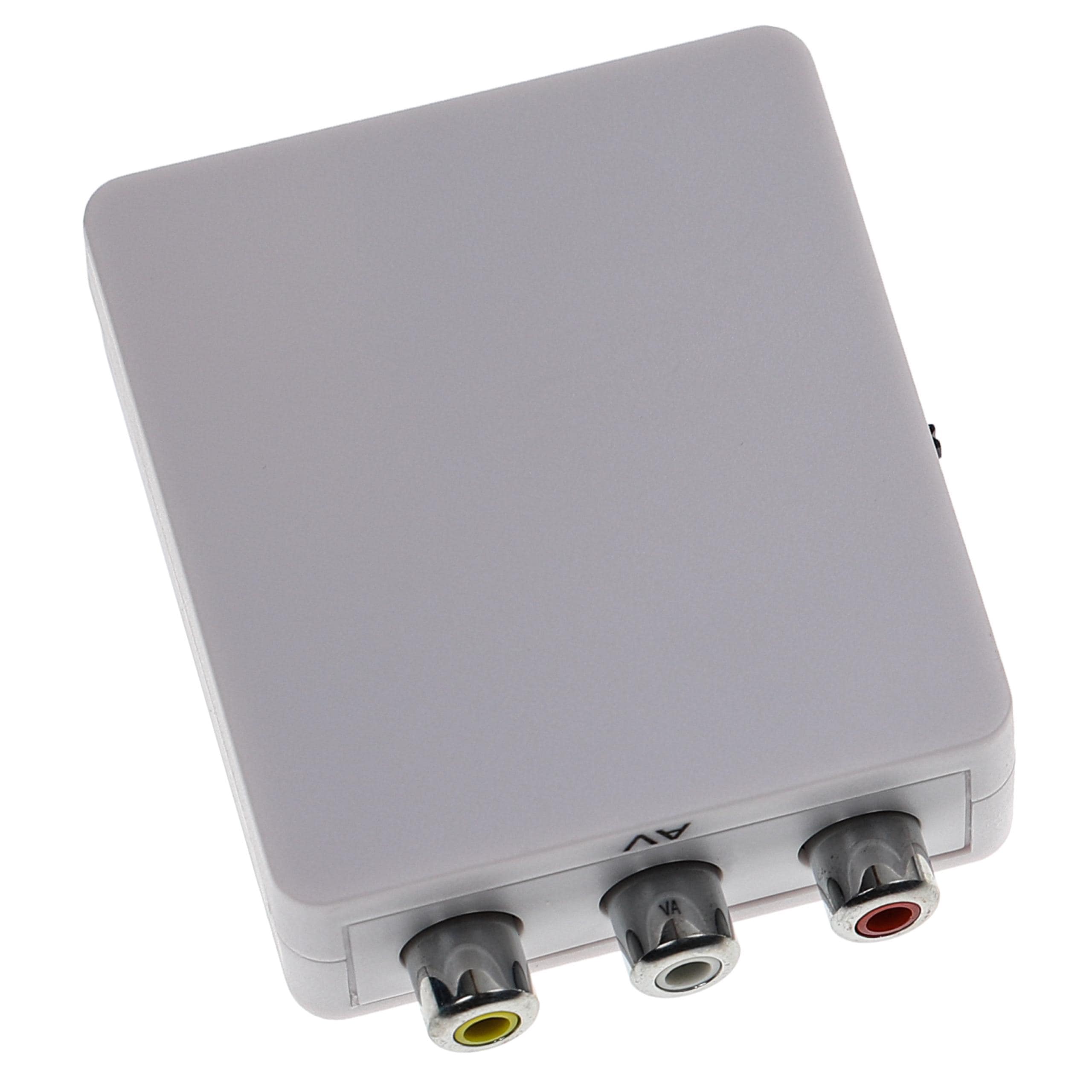 Adaptateur HDMI vers 3RCA, conversion audio vidéo composite AV 3RCA - avec mini-USB, blanc