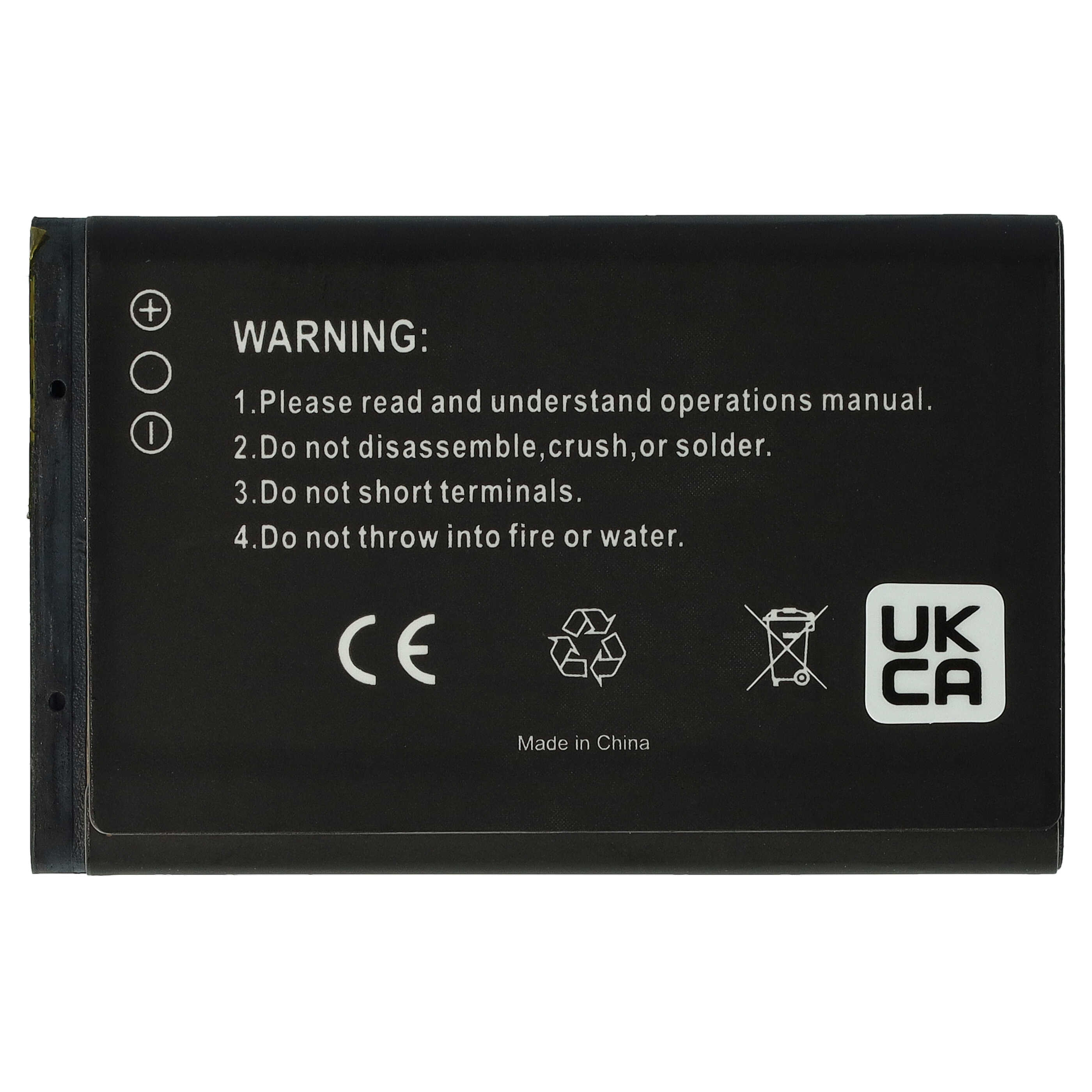 Akumulator do kamery cyfrowej / wideo zamiennik Aiptek 055 - 700 mAh 3,7 V Li-Ion
