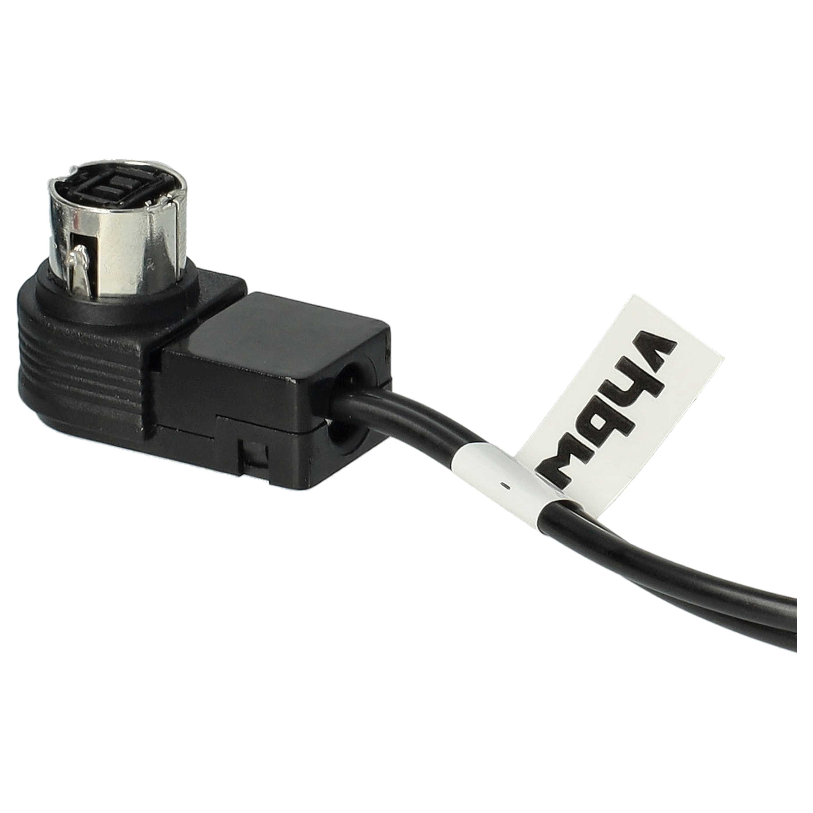 Vhbw Cavo AUX Line-In Per Autoradio – Adattatore Per Kenwood CA-C1AX, Ingresso AUX Da 3.5mm