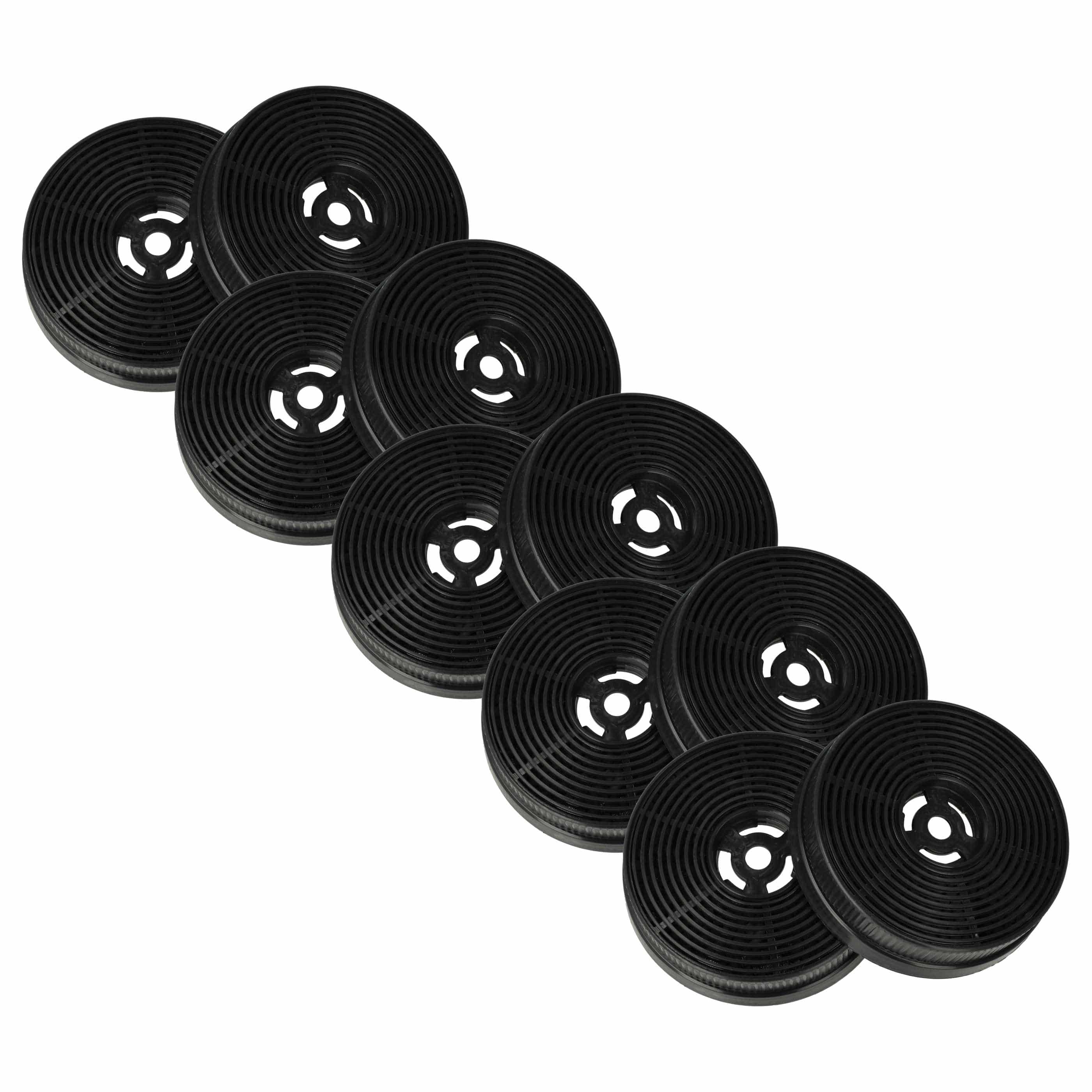 10x Filtres à charbon actif remplace KKT Kolbe K113 pour hotte Respekta