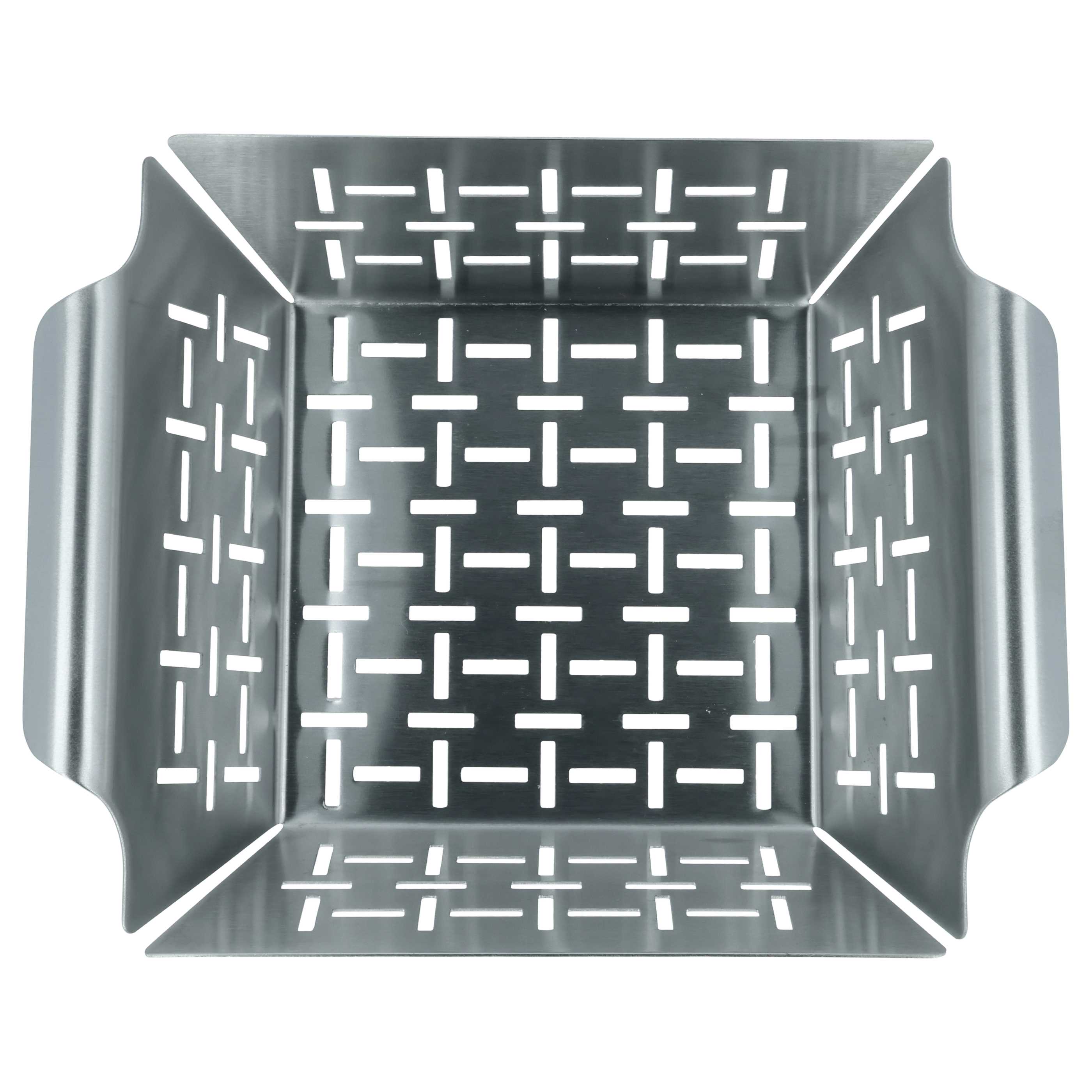 Grill Basket replaces Weber 6481 for Grill, Stainless Steel, Dishwasher safe, For vegetables, meat and fish