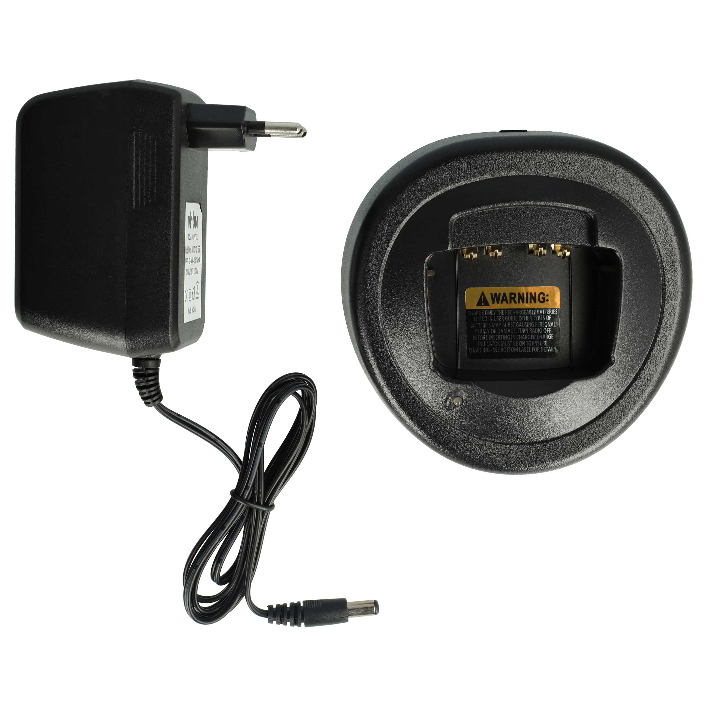 Batteria + caricatore per radio ricetrasmittente Motorola ATS2500, HT1250-LS, HT1250-LS+, MTX8250-LS - set ric