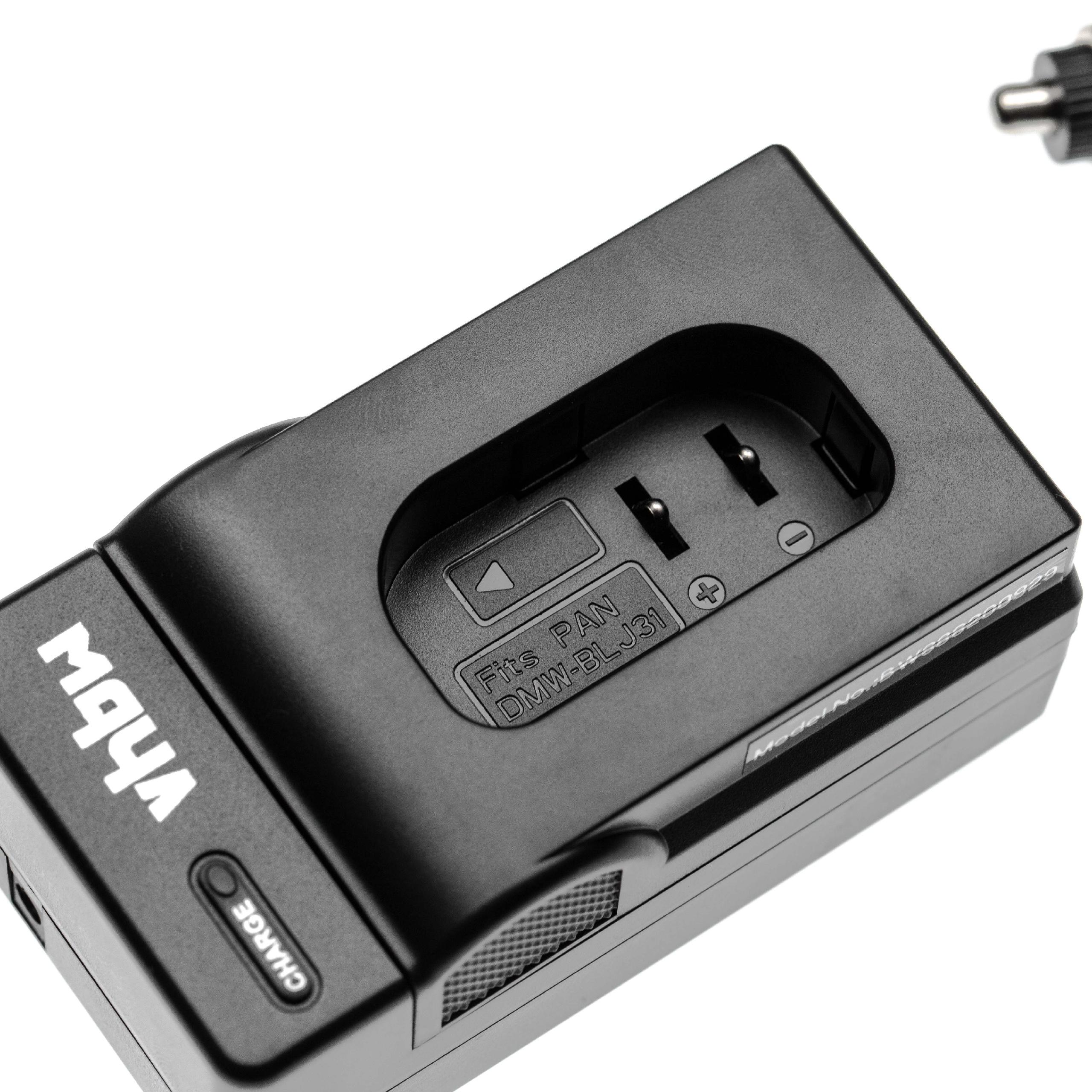 Cargador + adaptador de coche para cámara Lumix - 0,6A 8,4V