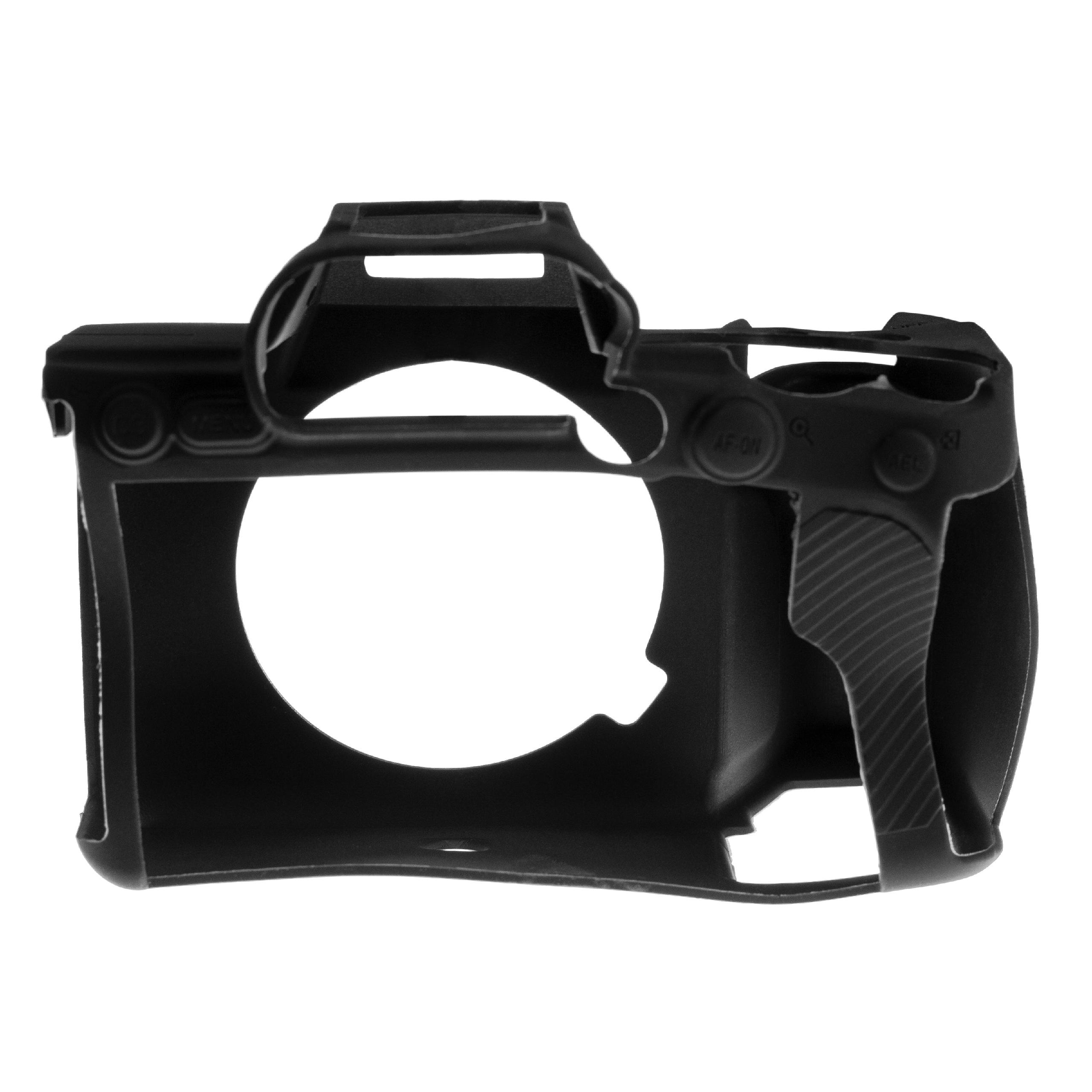 Case suitable for Sony Alpha 7R IV Camera - Silicone, Black
