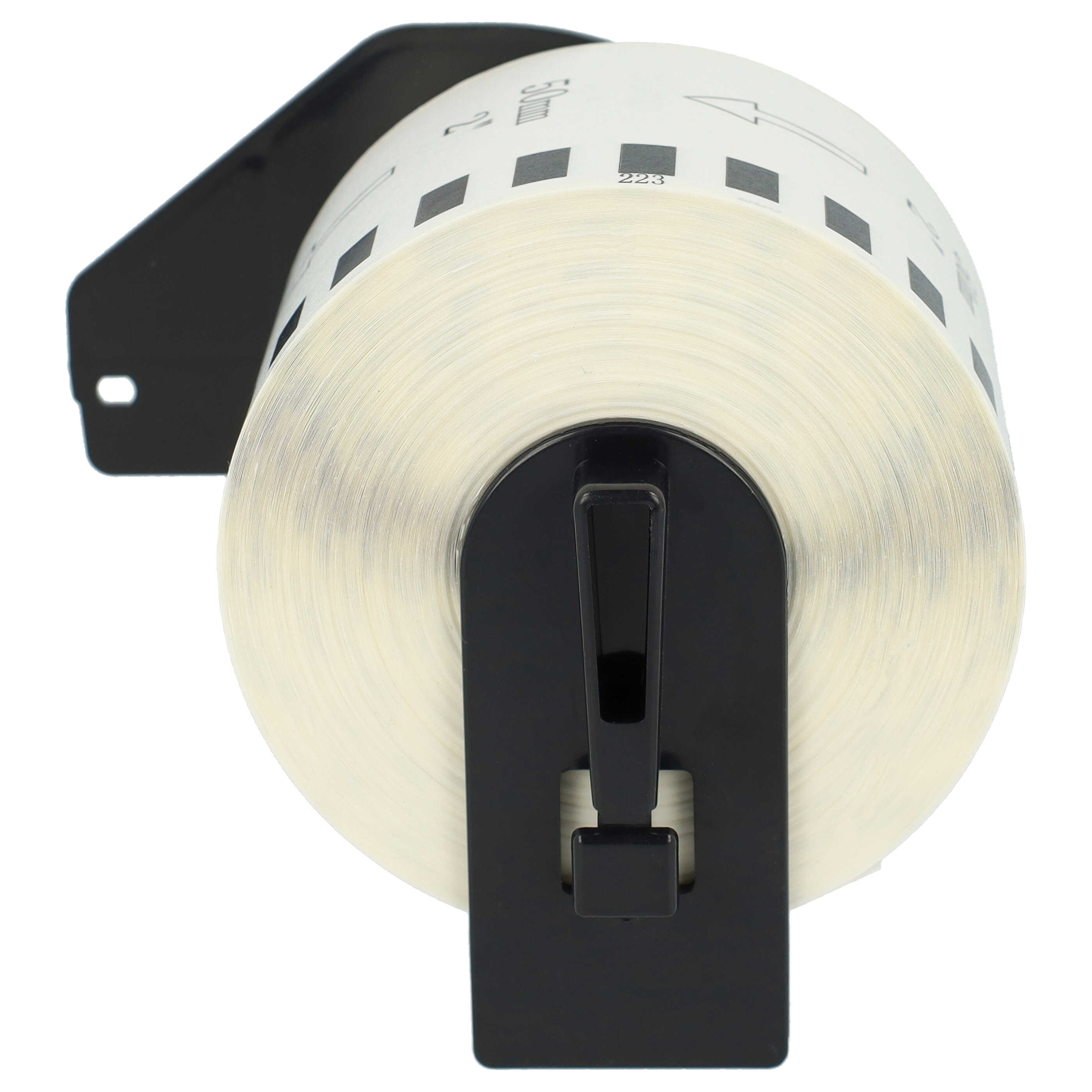 3x Label Roll replaces Brother DK-22223 Labeller - Premium 50 mm x 30.48 m + Holder