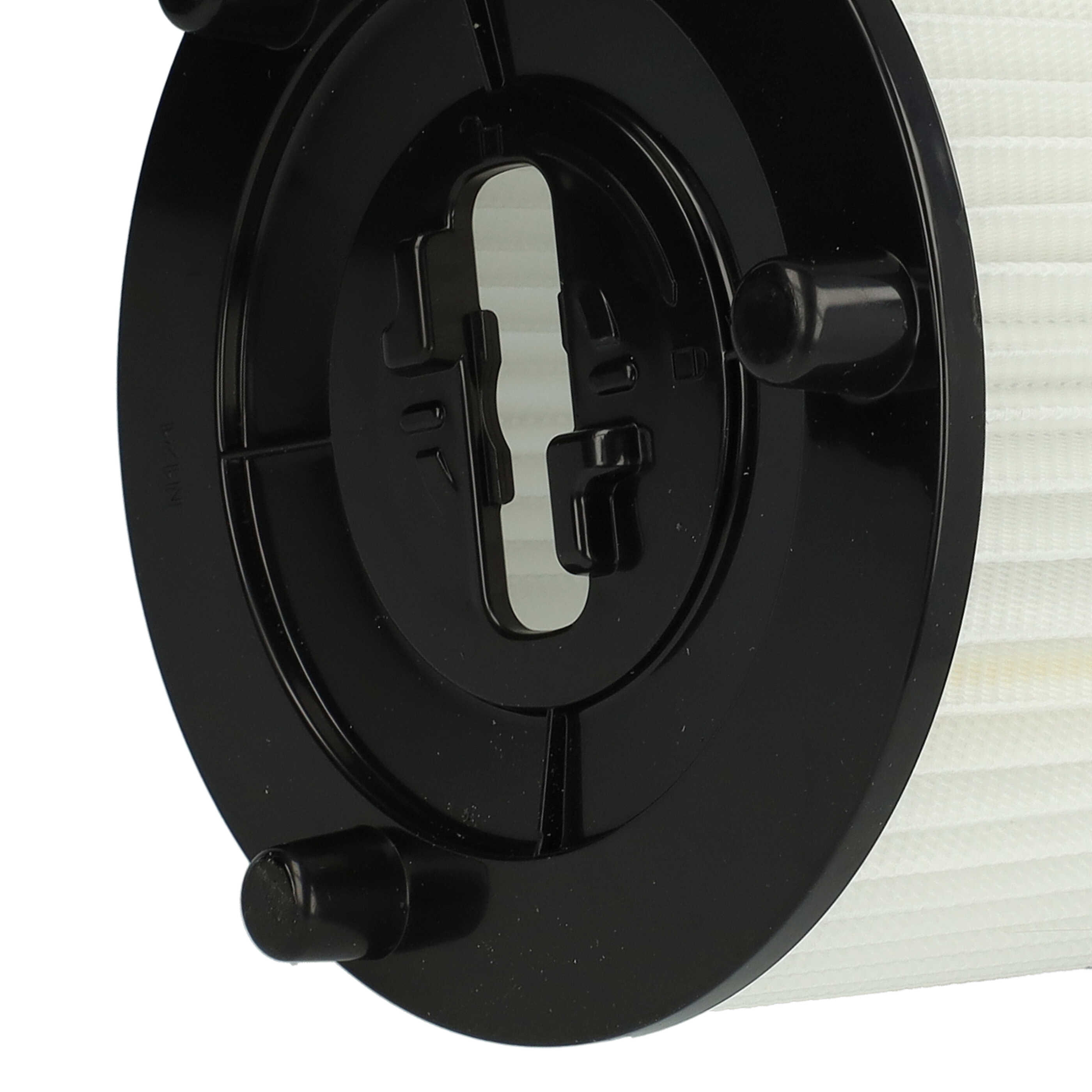 Filtro reemplaza Bosch 2609256F35 para aspiradora - filtro plisado, blanco