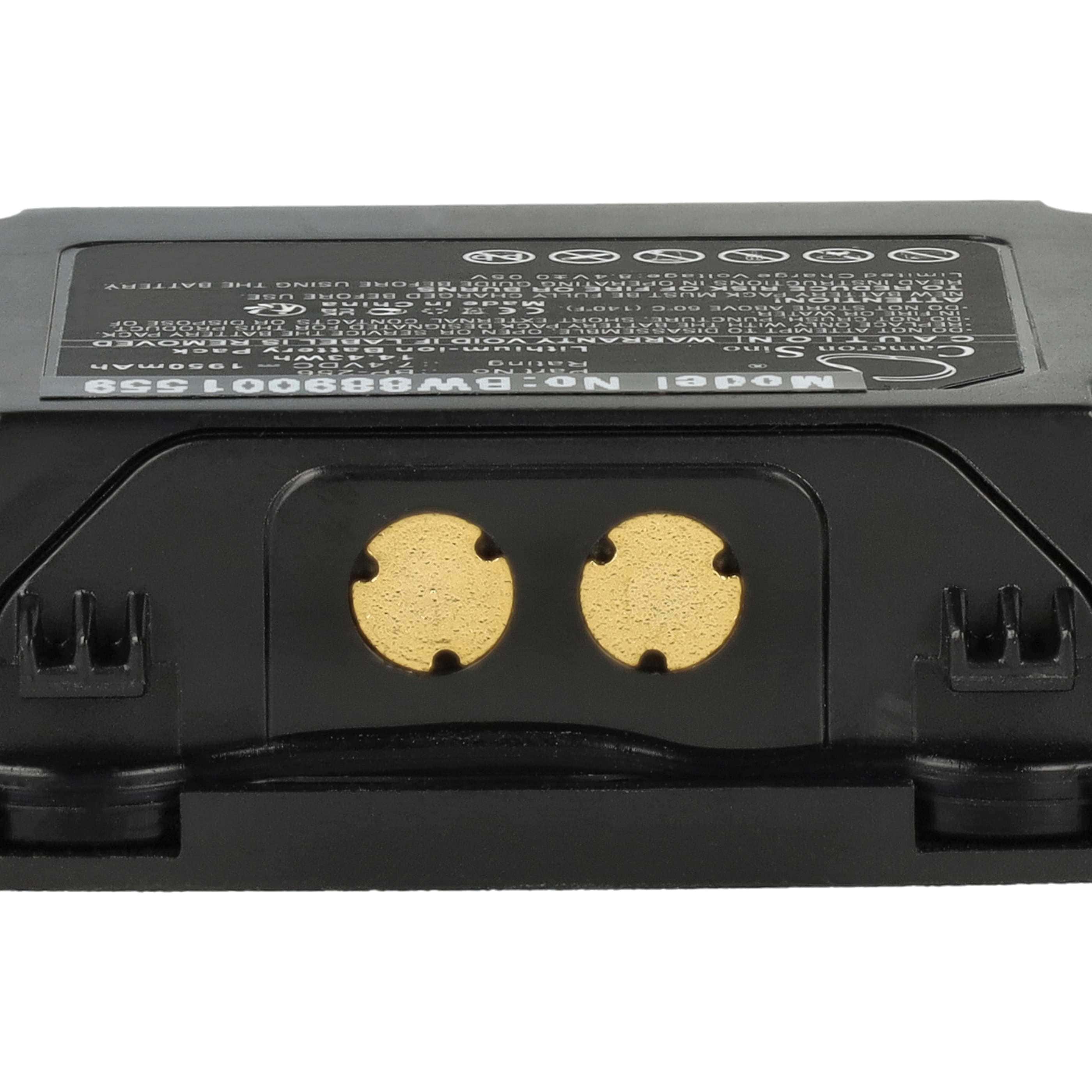 Radio Battery replaces Icom BP-256 - 1950 mAh 7.4 V Li-Ion