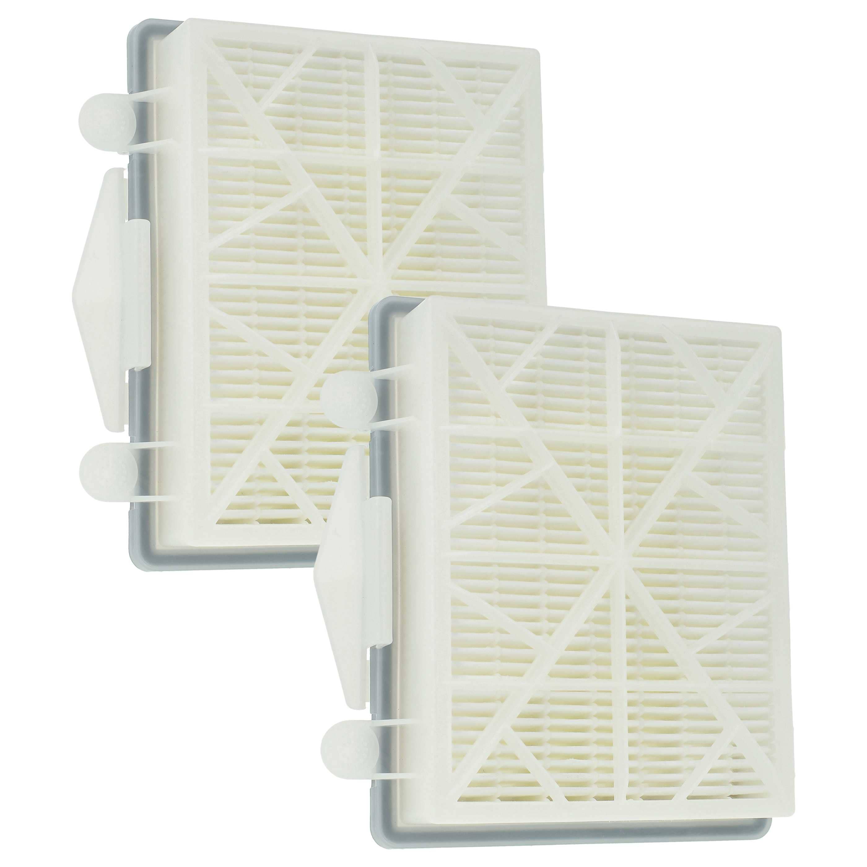 2x Filtro reemplaza Kärcher 6.414-760.0, 2.889-286.0 para aspiradora filtro Hepa - negro / blanco