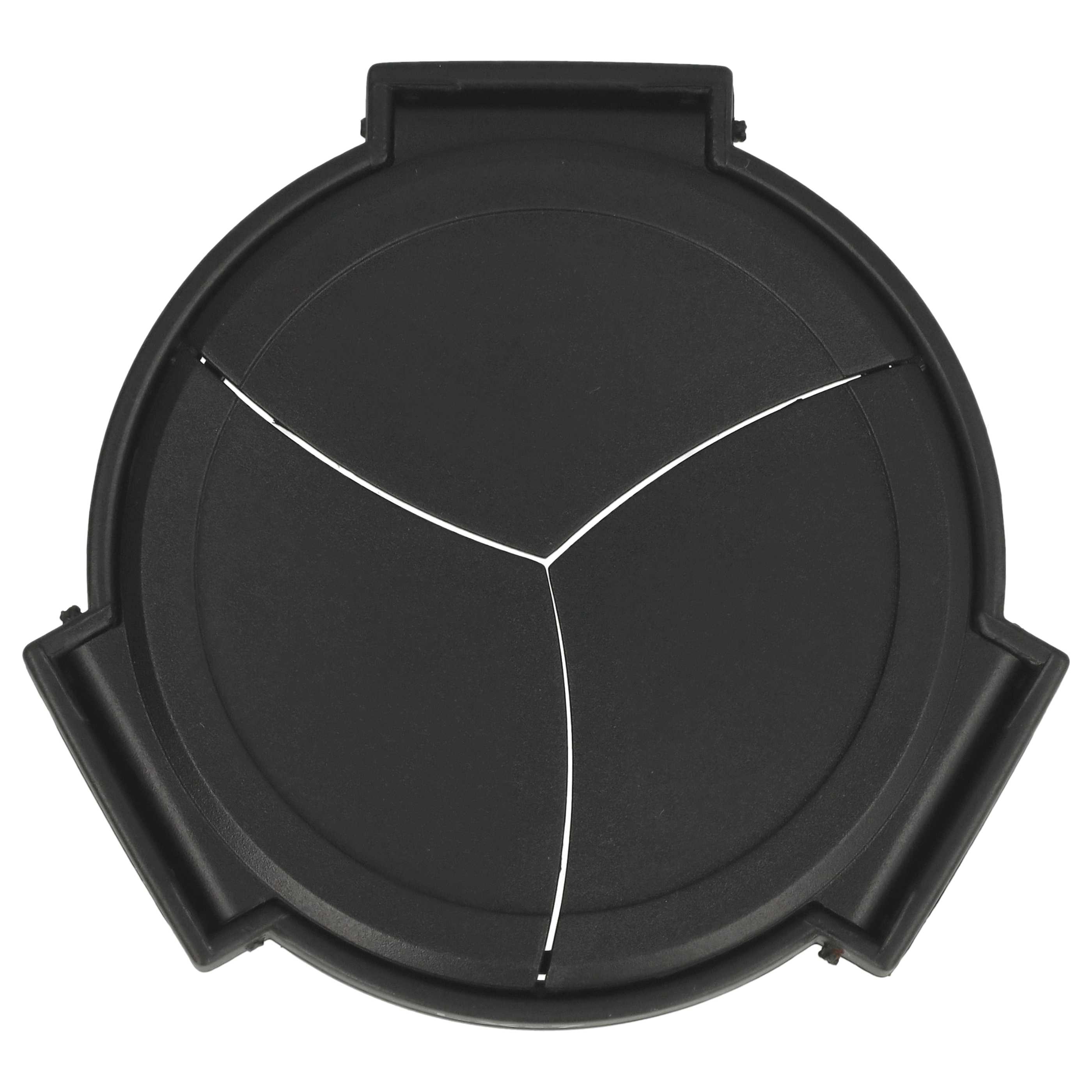 Copriobiettivo per Leica, Panasonic Lumix - plastica, nero