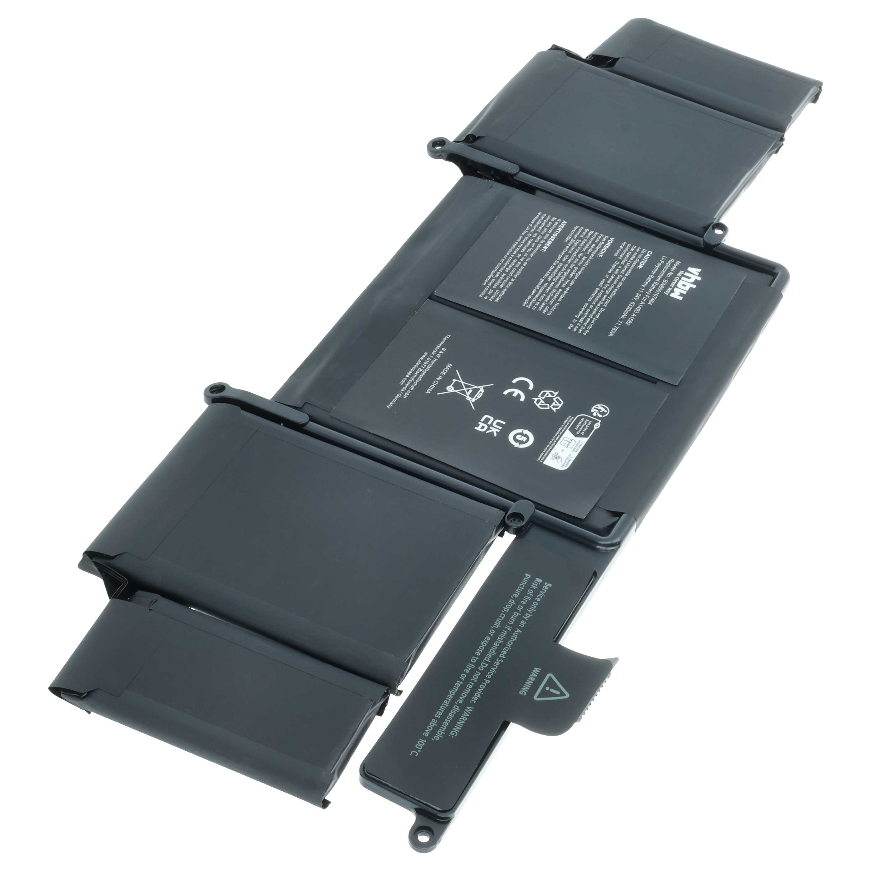 Batteria sostituisce Apple 020-8146, A1493, 020-8148 per notebook - 6330mAh 11,34V Li-Poly nero