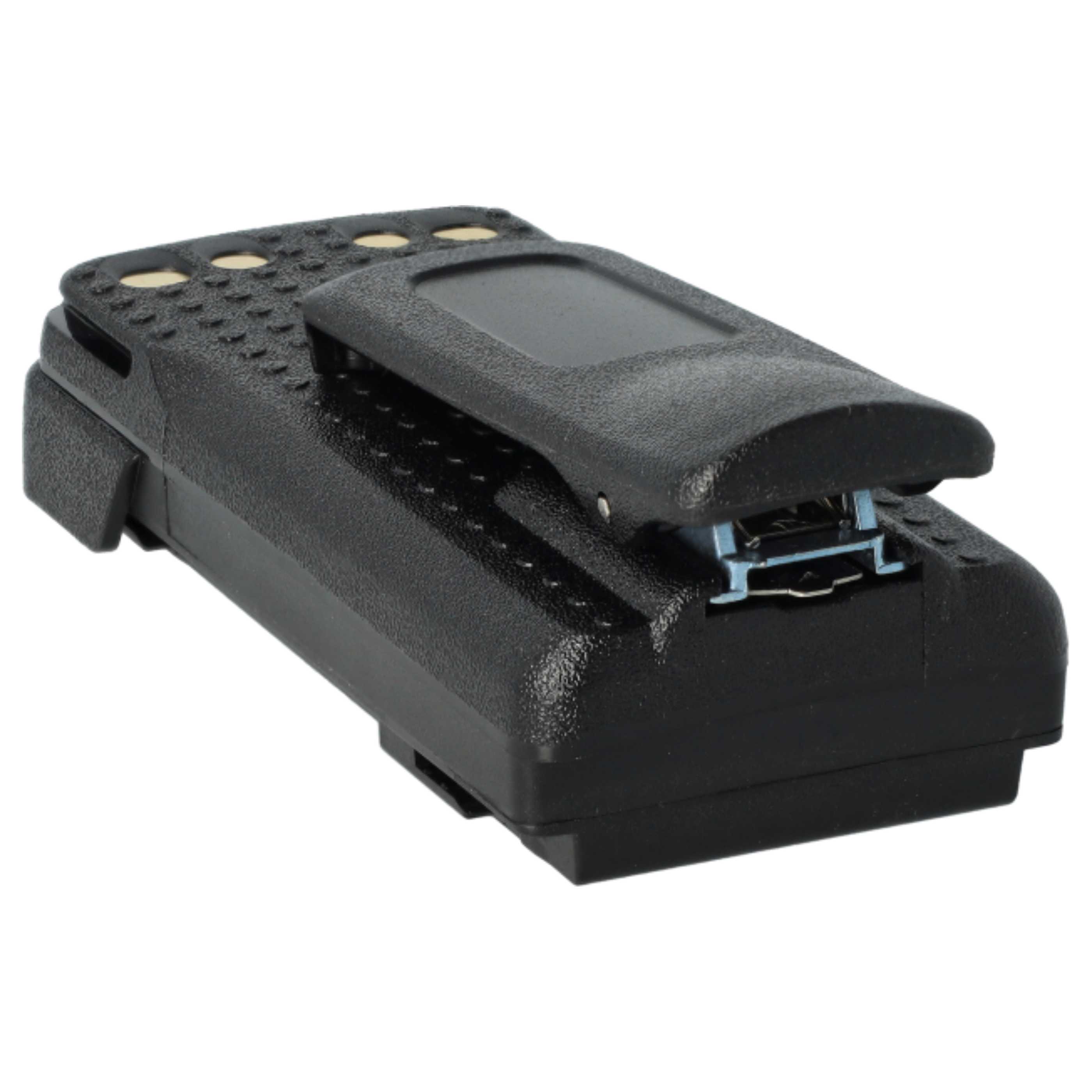 Radio 2x Battery replaces Motorola PMNN4416, PMNN4415, PMNN4415AR, PMNN441 - 3400 mAh 7.2 V Li-Ion + Belt Clip