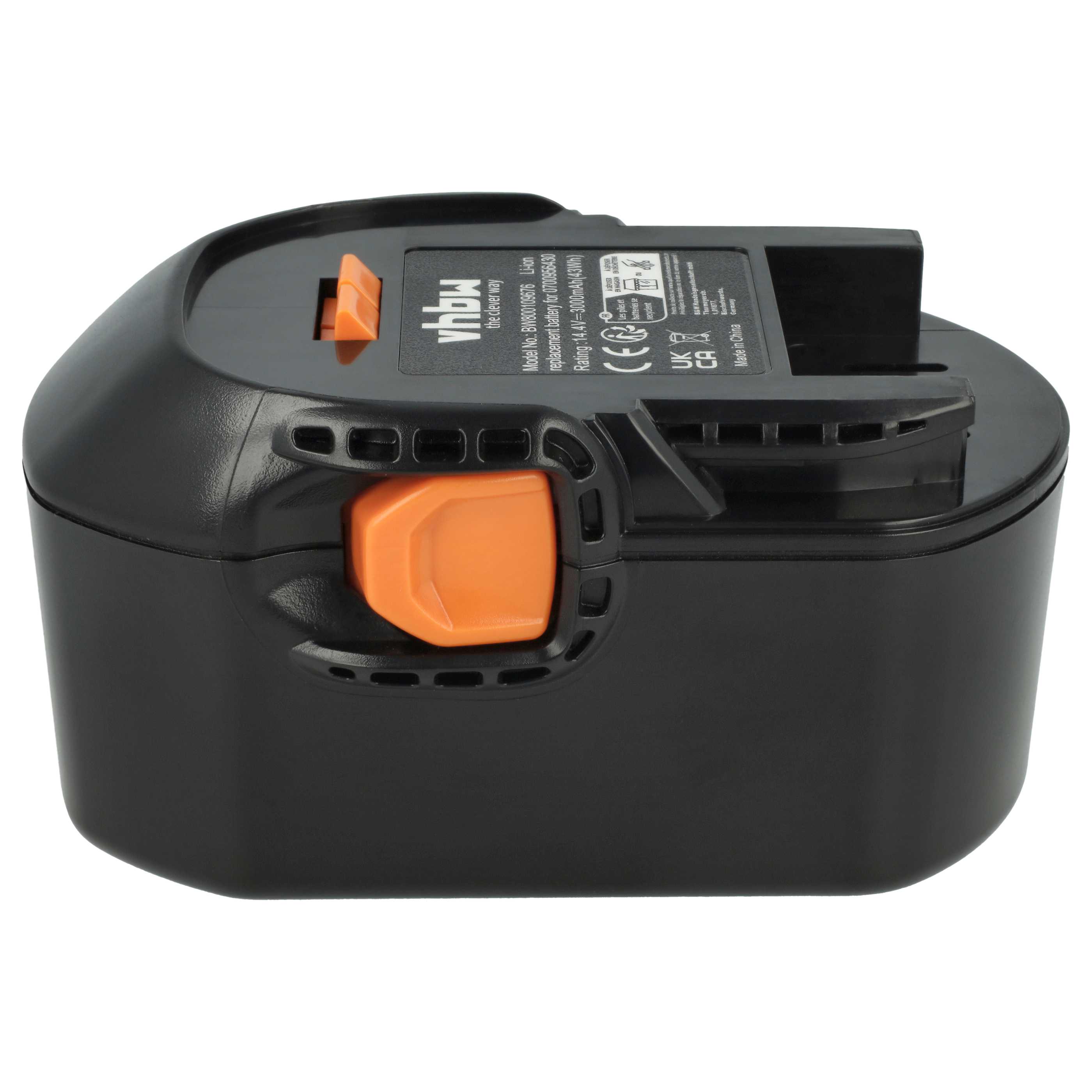 Batterie (2 pcs.) remplace 0700956430, 4932 352111, 4002395367641 outil électrique Fromm - 3Ah 14,4V Li-ion