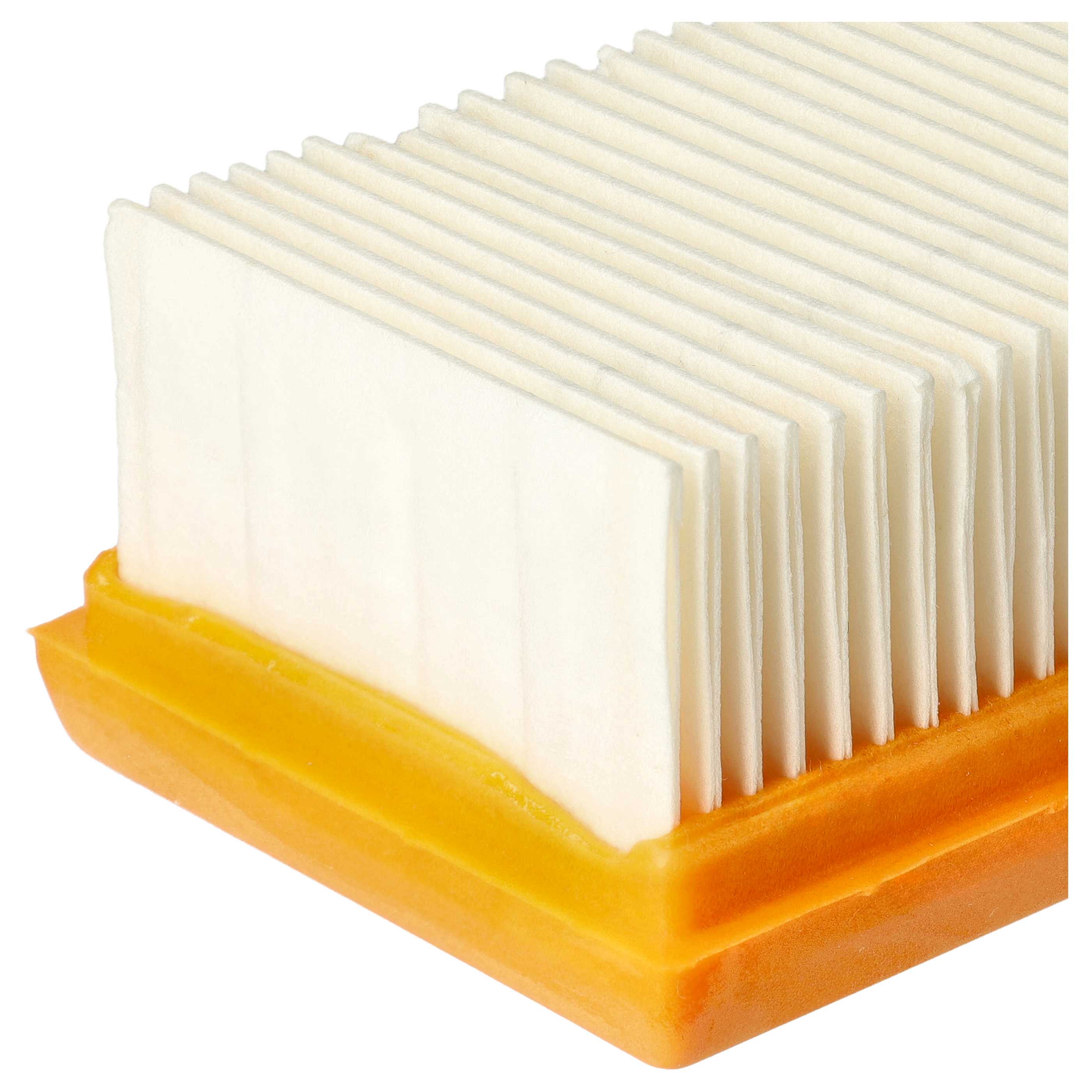 8x flat pleated filter / engine cooling air filter replaces Flex 445.134 for Makita Vacuum Cleaner