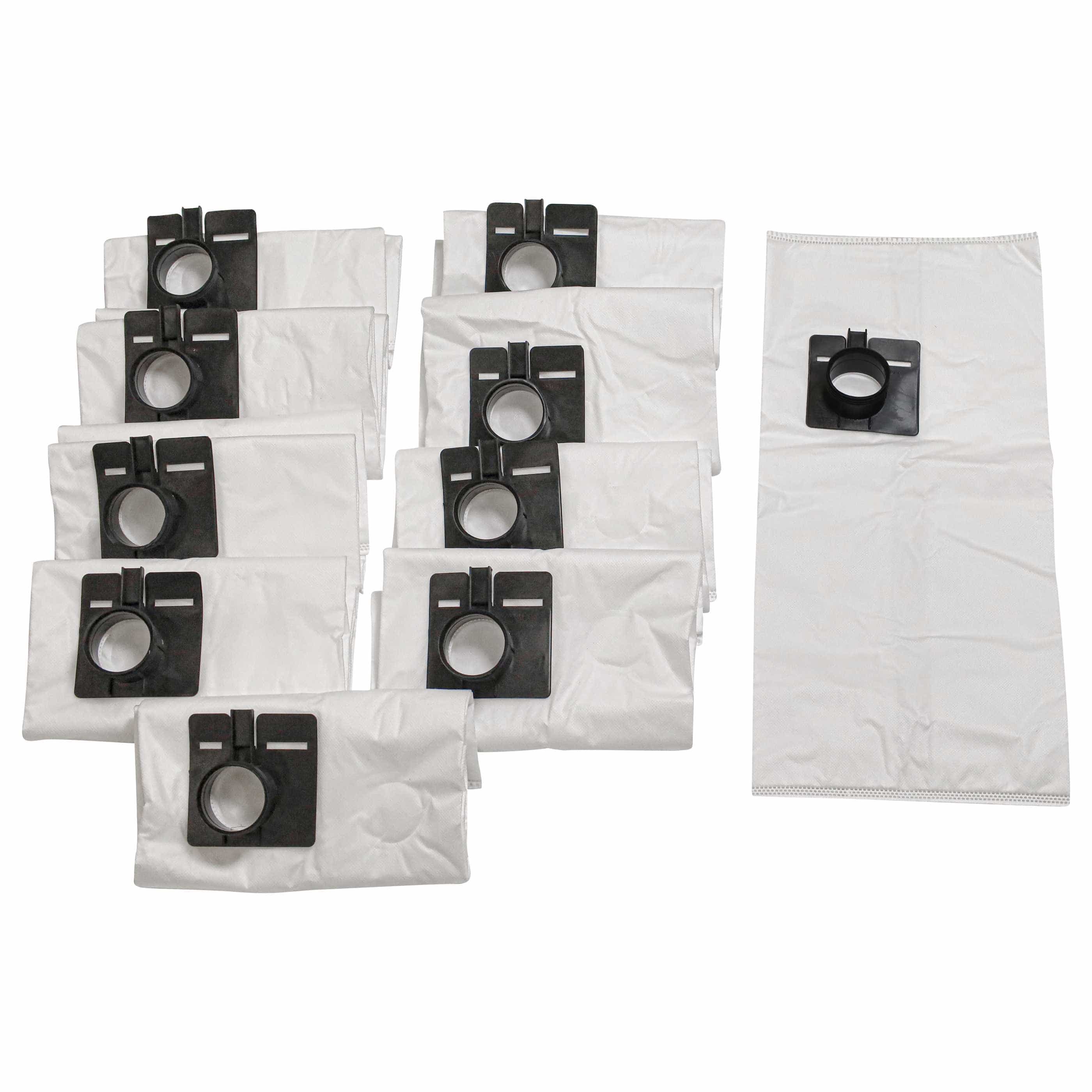 10x Sac remplace Bosch Typ W, Typ X pour aspirateur Kränzle - microfibre non tissée