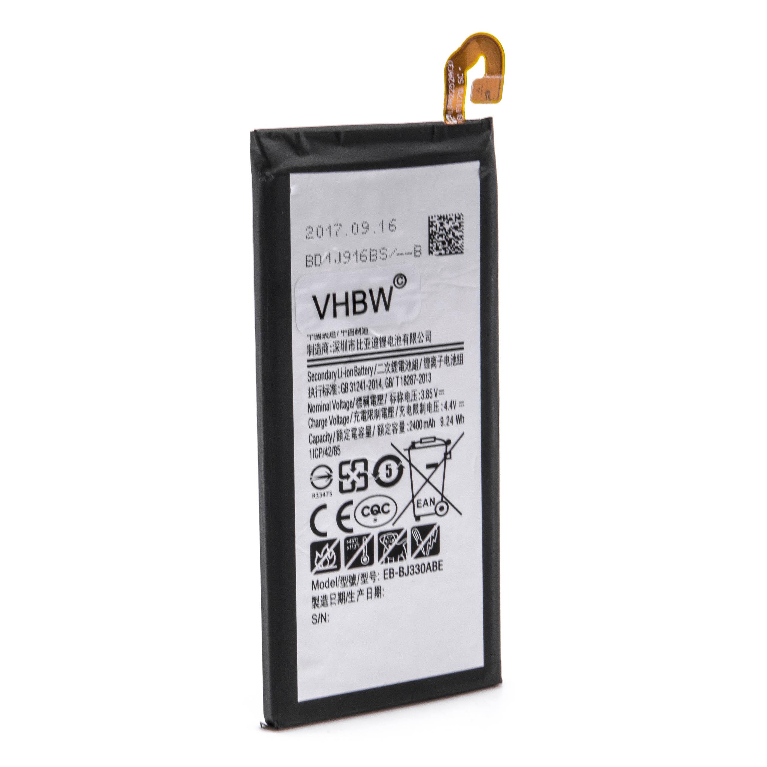 Batteria sostituisce Samsung EB-BJ330ABE per cellulare Samsung - 2400mAh 3,85V Li-Poly