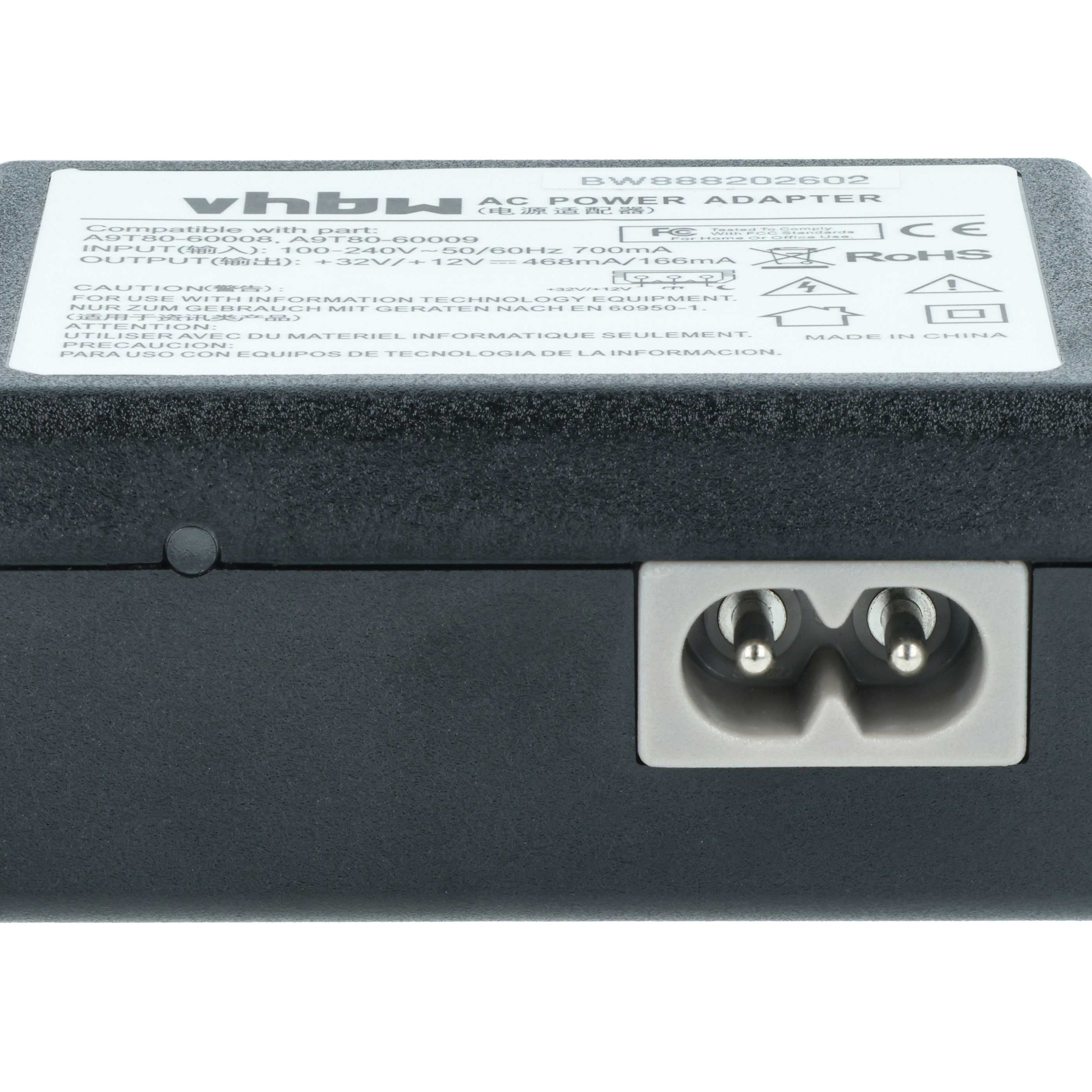Netzteil als Ersatz für HP E4W39-60047, A9T80-60008, A9T80-60009, CQ191-60018 für HP Drucker - 10,1 cm
