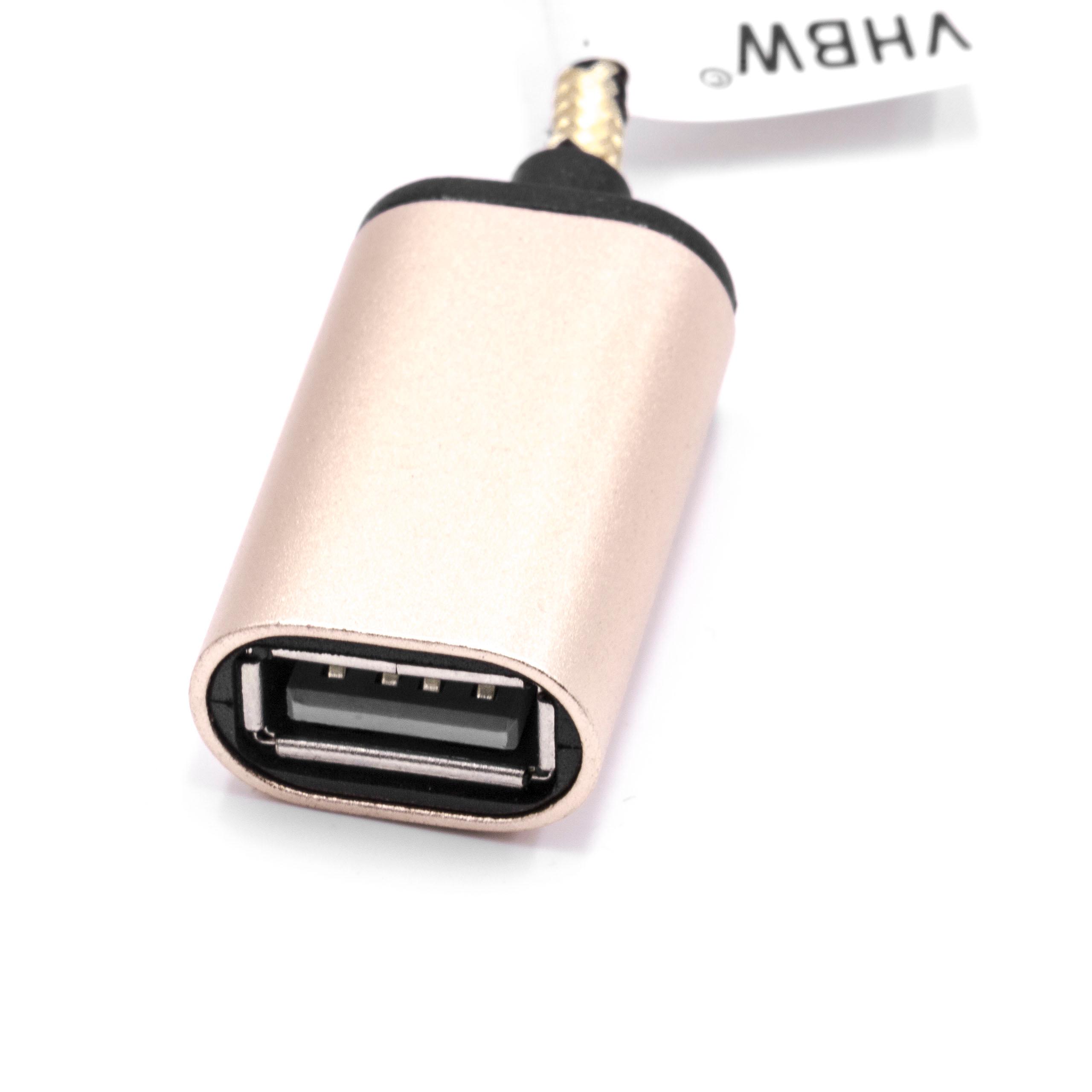 Adaptador OTG enchufe USB 3.1 tipo C a conector USB 2.0-A para smartphones, tablets, computadora 