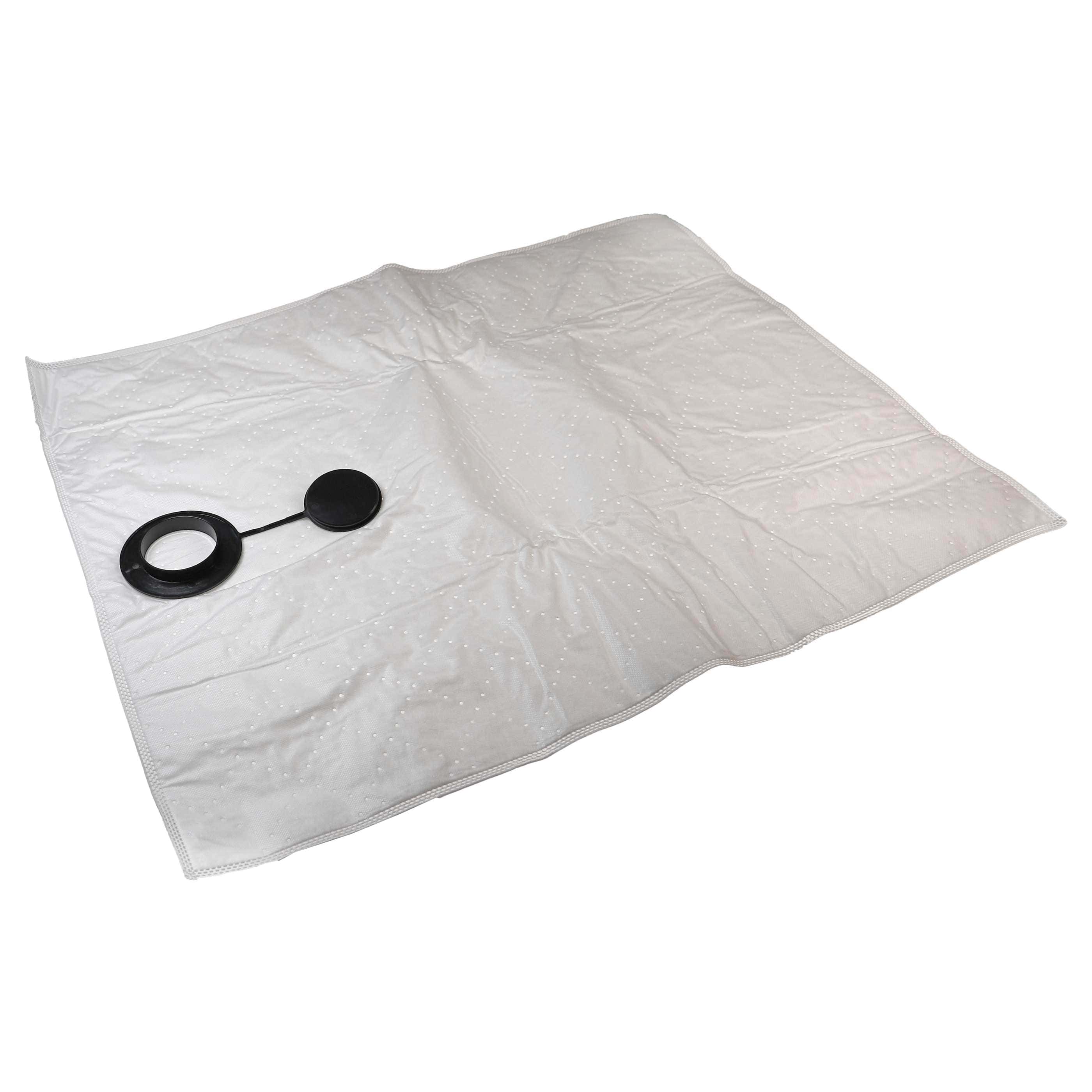 5x Vacuum Cleaner Bag replaces Nilfisk / Alto 302002892 - microfleece