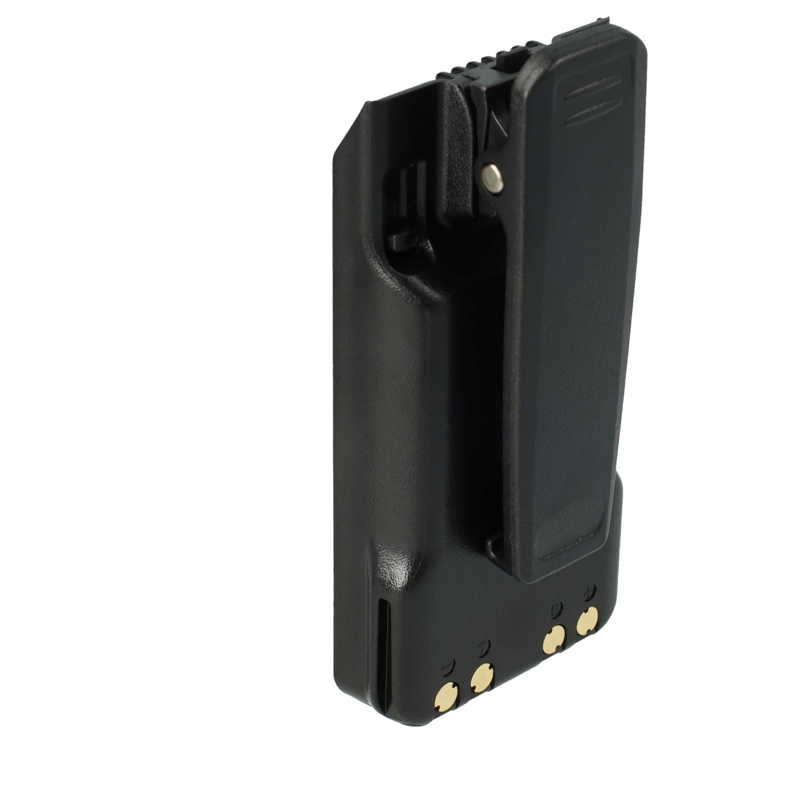 Radio 5x Battery replaces Icom BP-279, BP-280, BP-280LI - 2250 mAh 7.4 V Li-Ion + Belt Clip