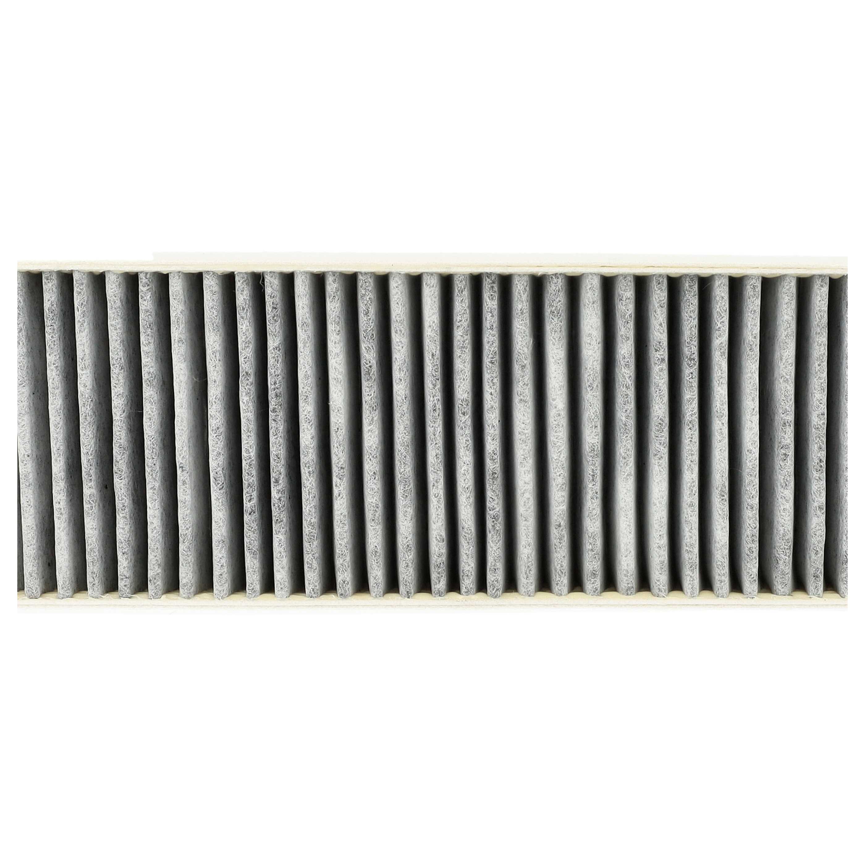 4x Filtres à charbon actif remplace Bosch 17000822, HEZ381700, 8720094250540, HEZ381500 pour hotte Bosch