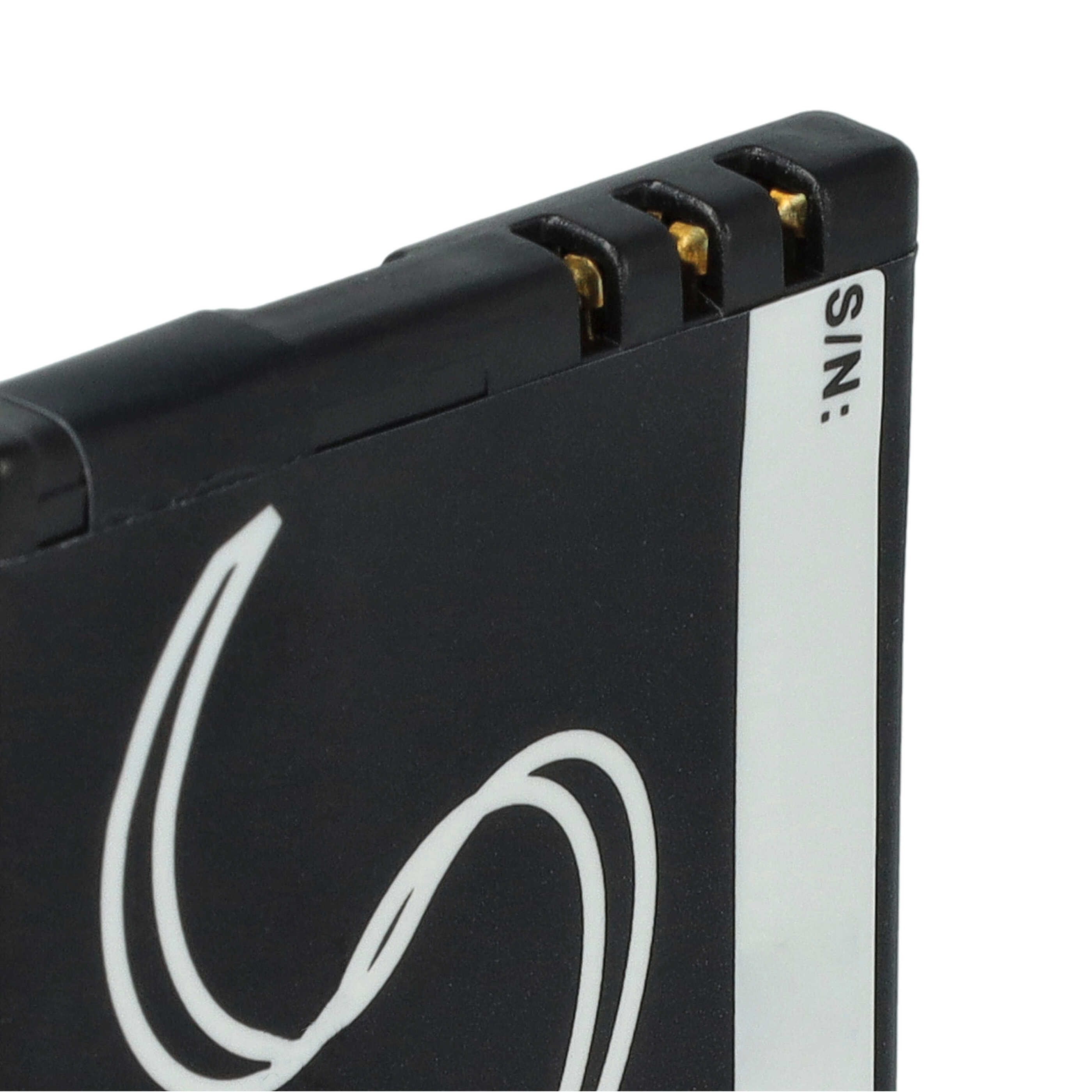 Batteria sostituisce Nokia BL-4BA, BL-4B per cellulare Nokia - 800mAh 3,7V Li-Ion