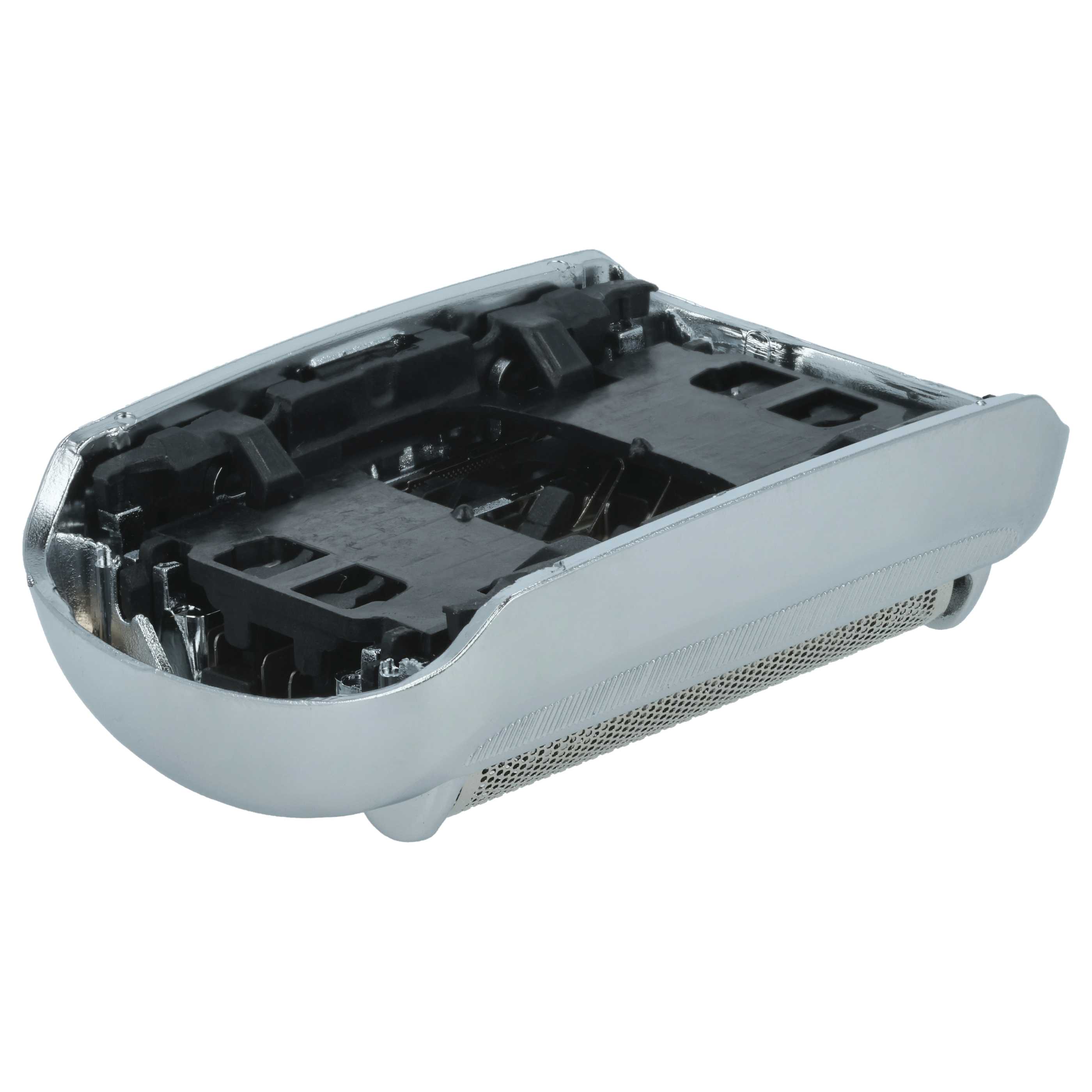 2x Shaving Heads replaces Braun 94M for Braun Electric Razor, matt silver