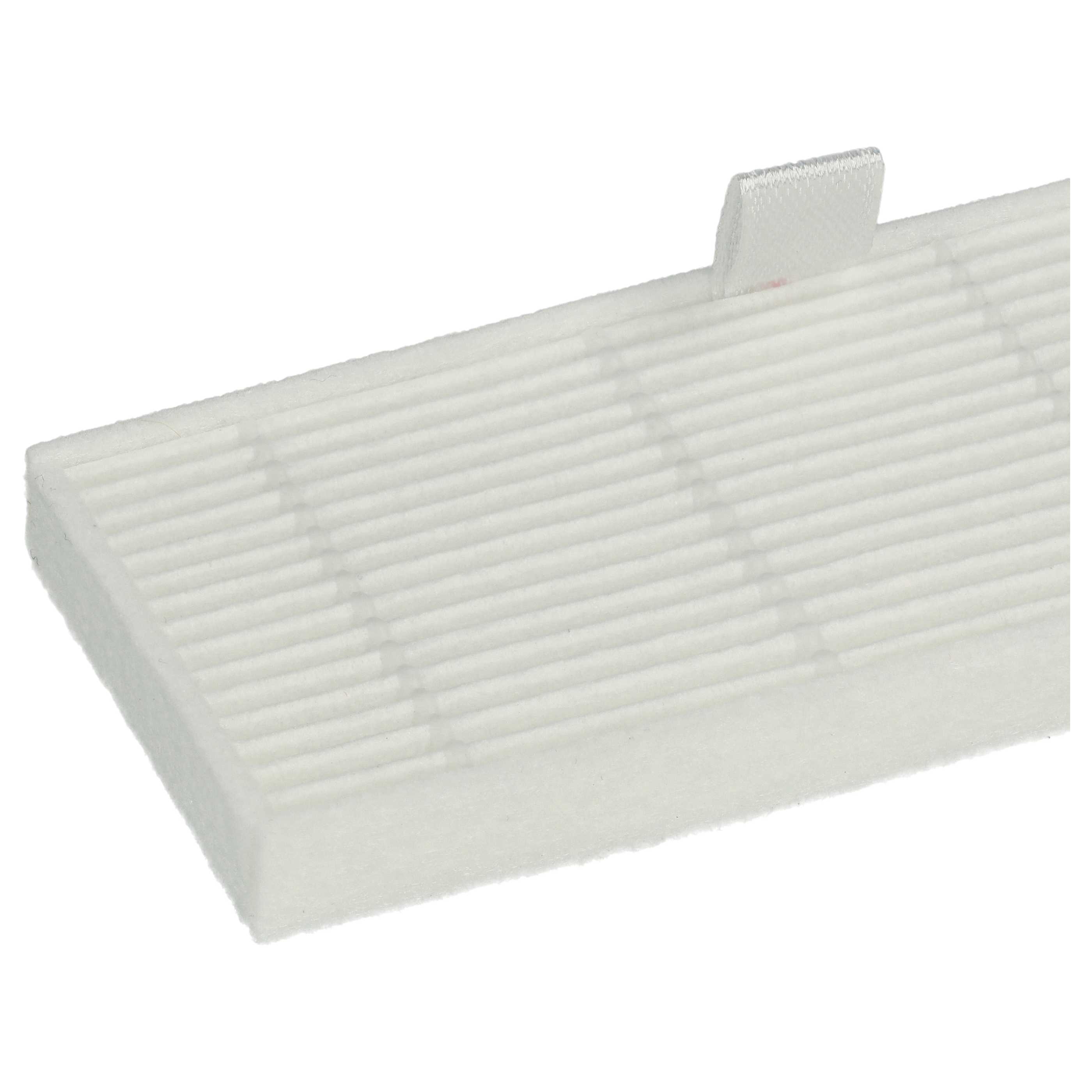 Lot de 6x filtres filtre mousse, filtre particules fines pour aspirateur robot Proscenic M8 Pro